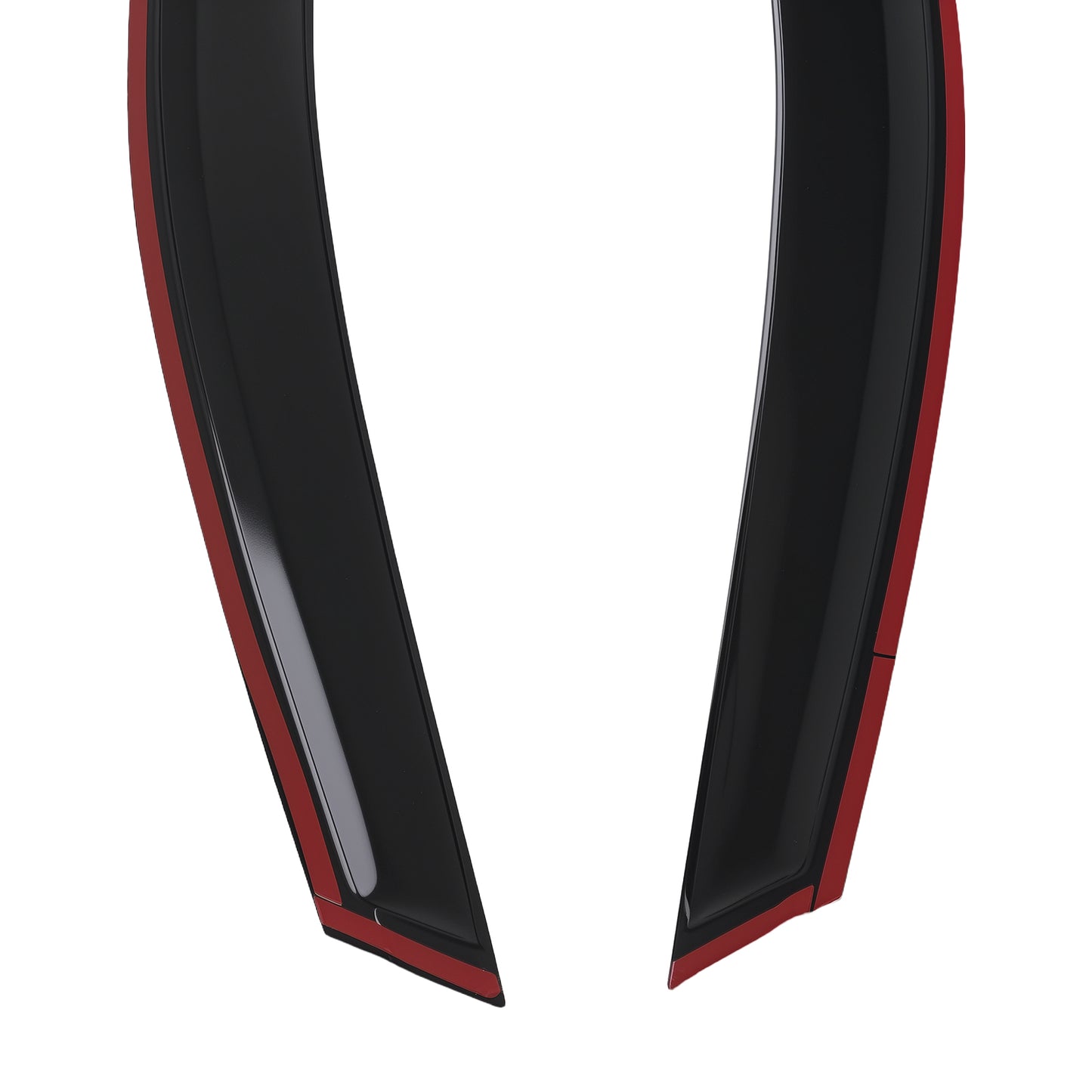 Window VisorRain Guards Wind Deflectors Set compatible For Kia Sorento 16-20 Black Tinted