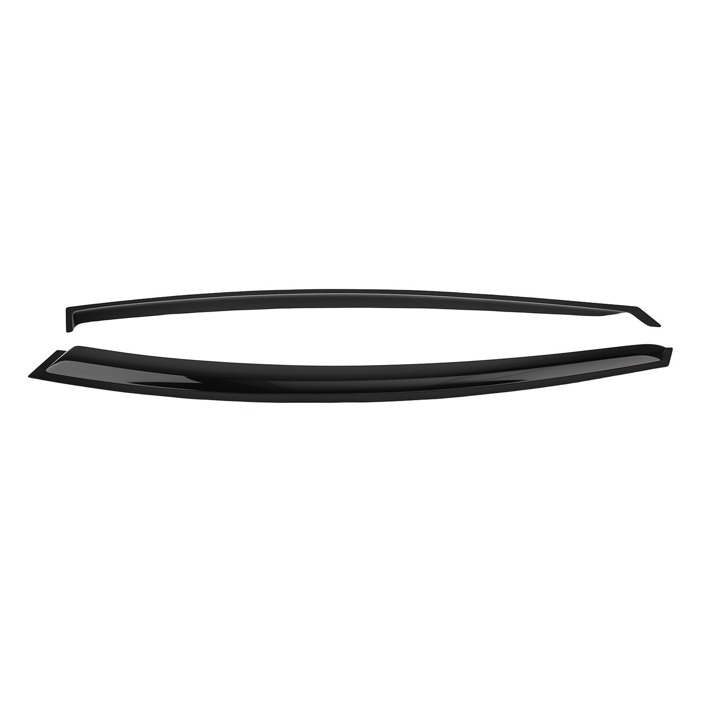 Outside Mount Window Rain Guards Wind Deflectors Set compatible For Toyota 4runner 10-24