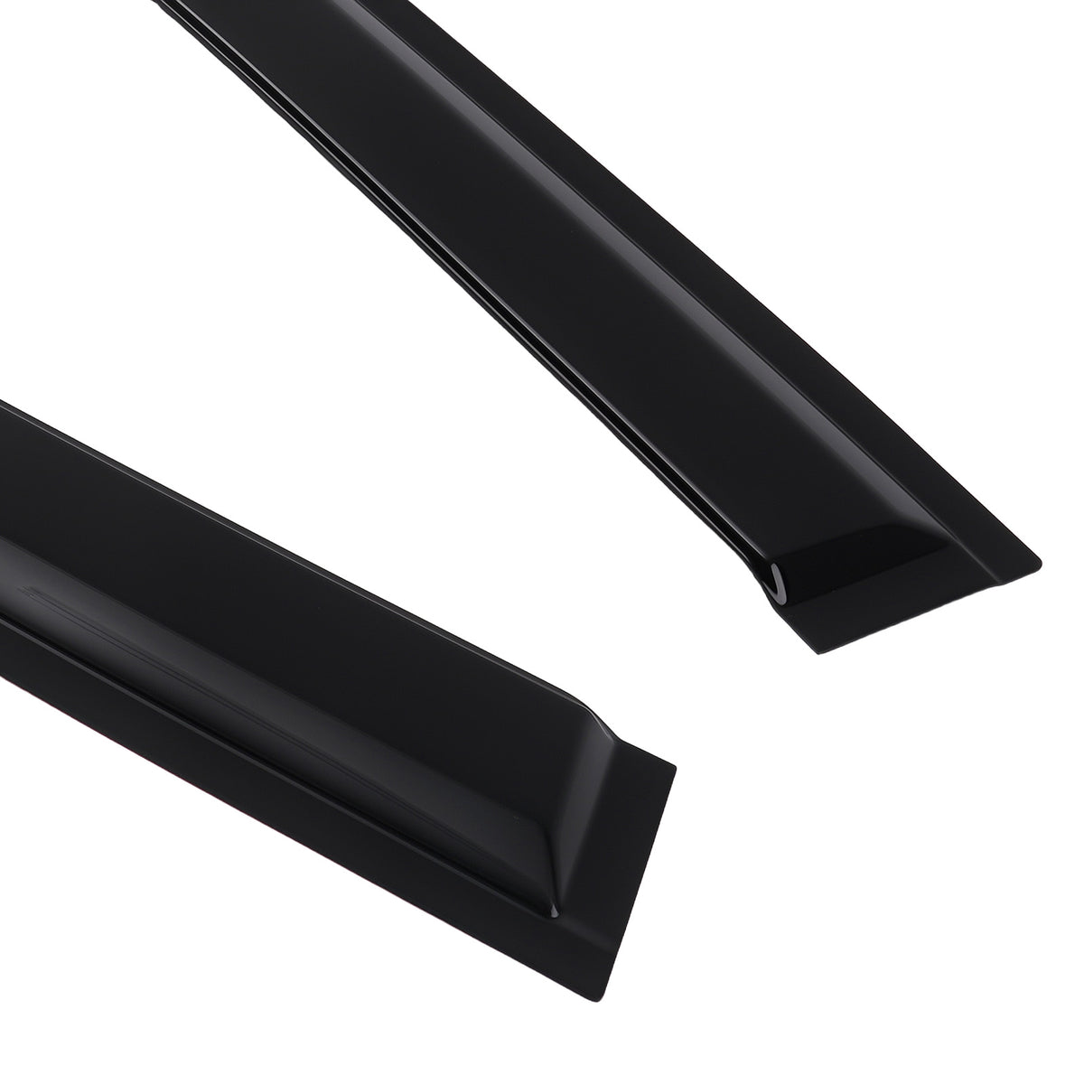 Acrylic Window Deflectors compatible For Toyota Highlander 2014-2019 Rain Guards 4PCS