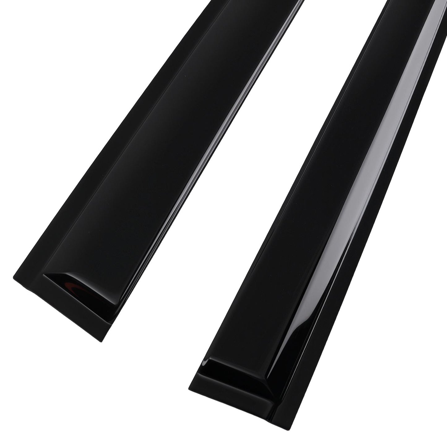Acrylic Window Deflectors compatible For Toyota Highlander 2014-2019 Rain Guards 4PCS