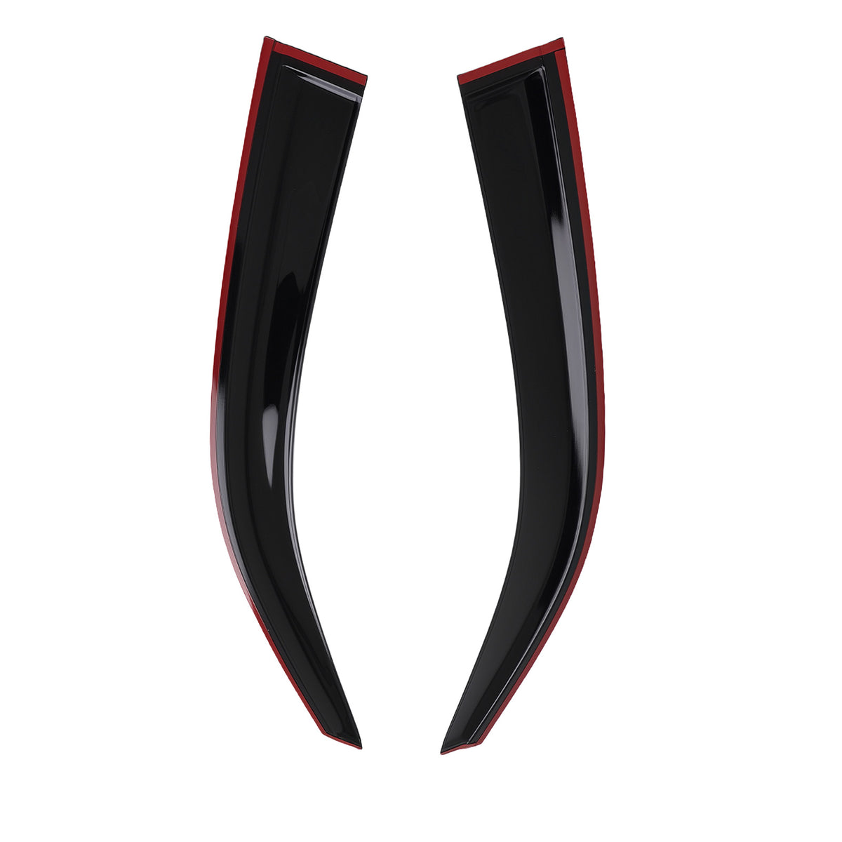 Acrylic Window Deflectors compatible For Toyota Highlander 2014-2019 Rain Guards 4PCS