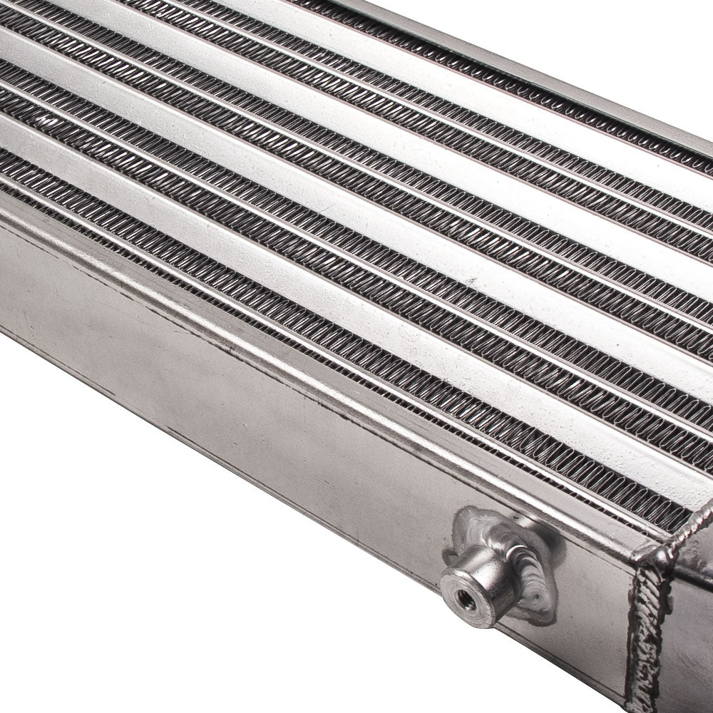 Universal Intercooler Oversize 27 X 7 X 2.5 OD INLET/OUTLET Tube and Fin