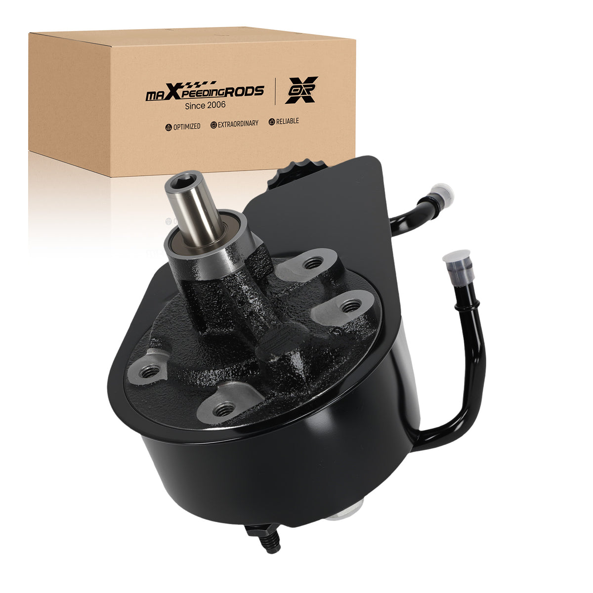 Front Power Steering Pump compatible For Cadillac Escalade AWD 2003-2006 88963604