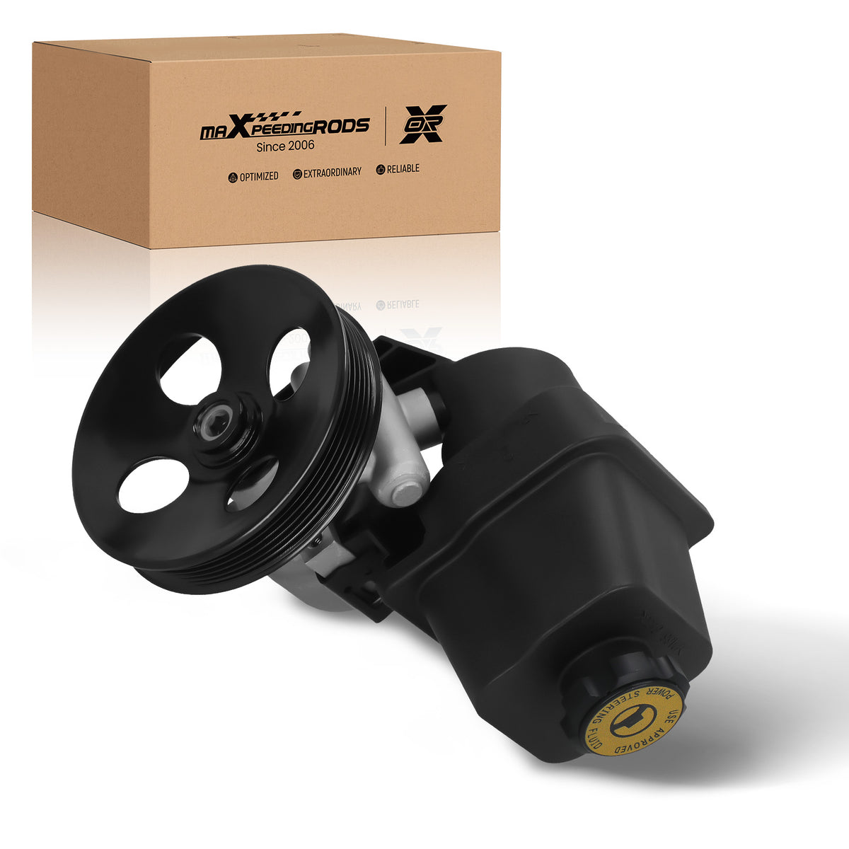 1xPower Steering Pump compatible For Buick Rainier compatible For Chevrolet Trailblazer compatible For GMC Isuzu 20-65990