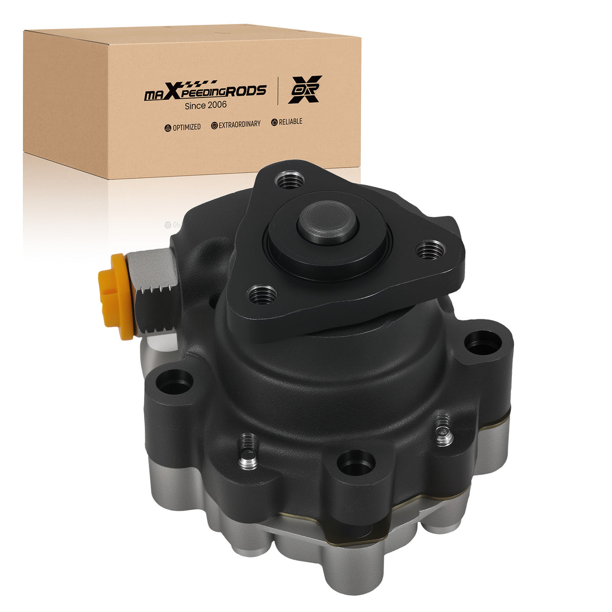 Front Power Steering Pump compatible For Land Rover Discovery V8 4.0L 1999-2004 ERR6447