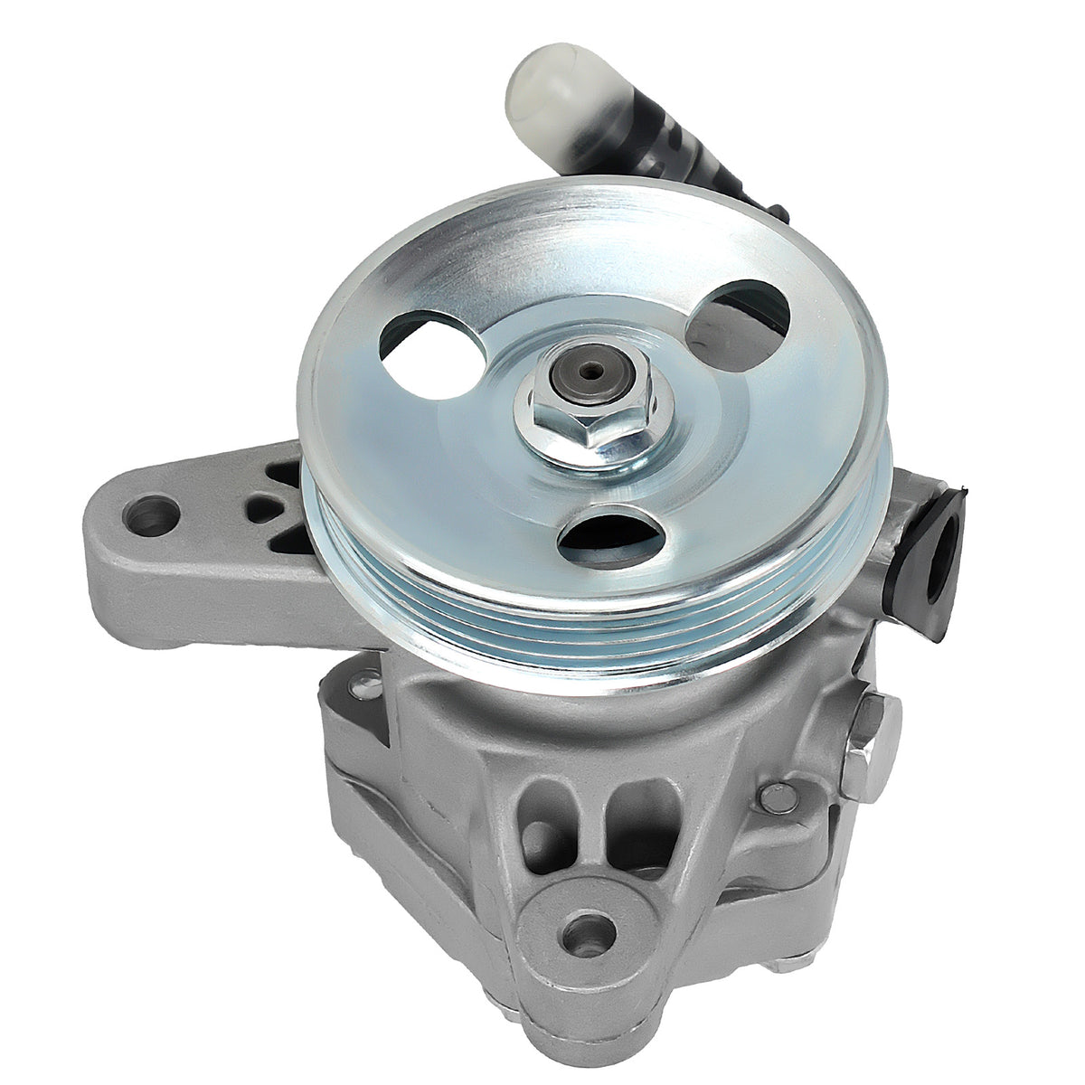 Power Steering Pump w/Pulley compatible For Honda Civic L4 1.7L Coupe 2001-2005 56110PLA023