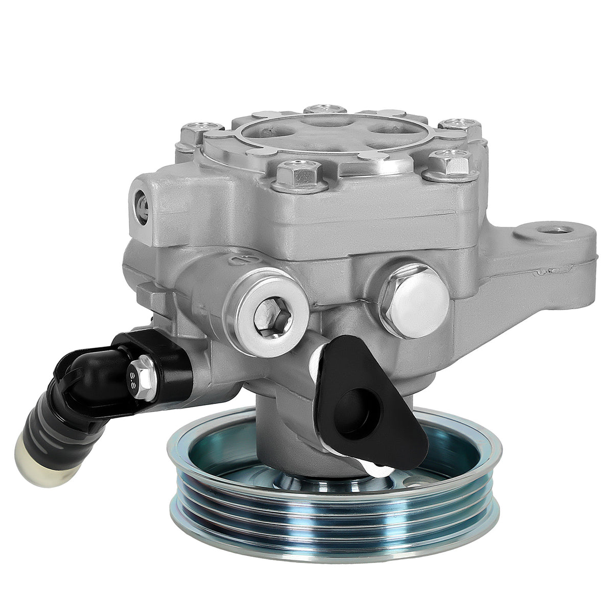 Power Steering Pump w/Pulley compatible For Honda Civic L4 1.7L Coupe 2001-2005 56110PLA023