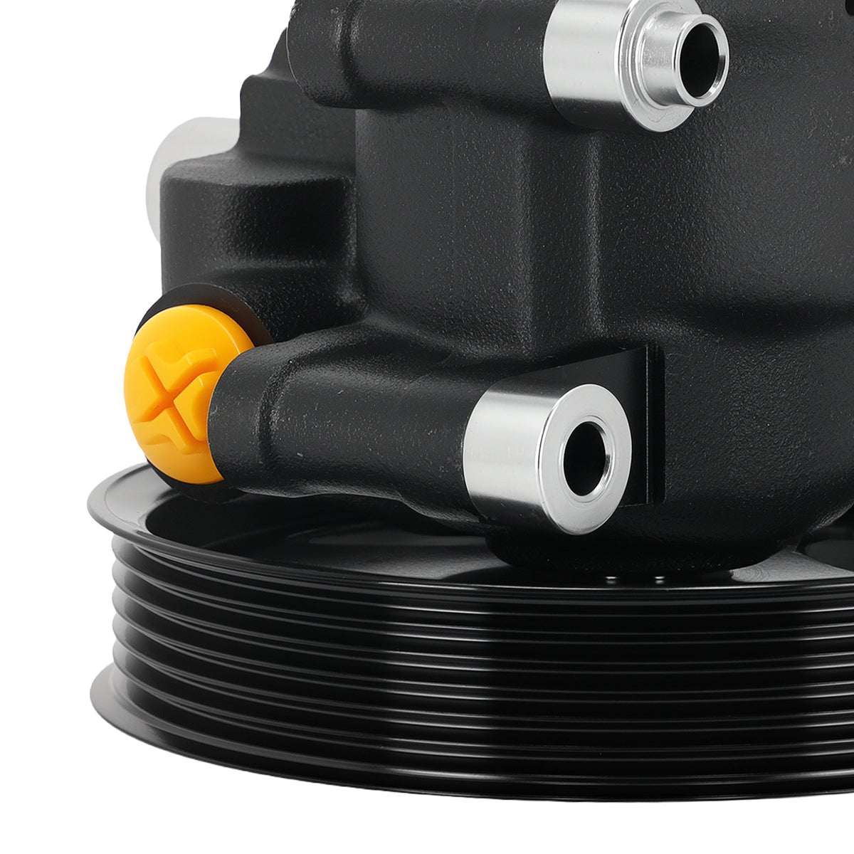 Front Power Steering Pump compatible For Ford F-150 Lobo 2009 V8 4.6L 5.4L 9L3Z3A674B