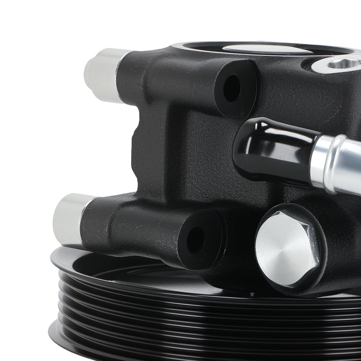 Front Power Steering Pump compatible For Ford F-150 Lobo 2009 V8 4.6L 5.4L 9L3Z3A674B