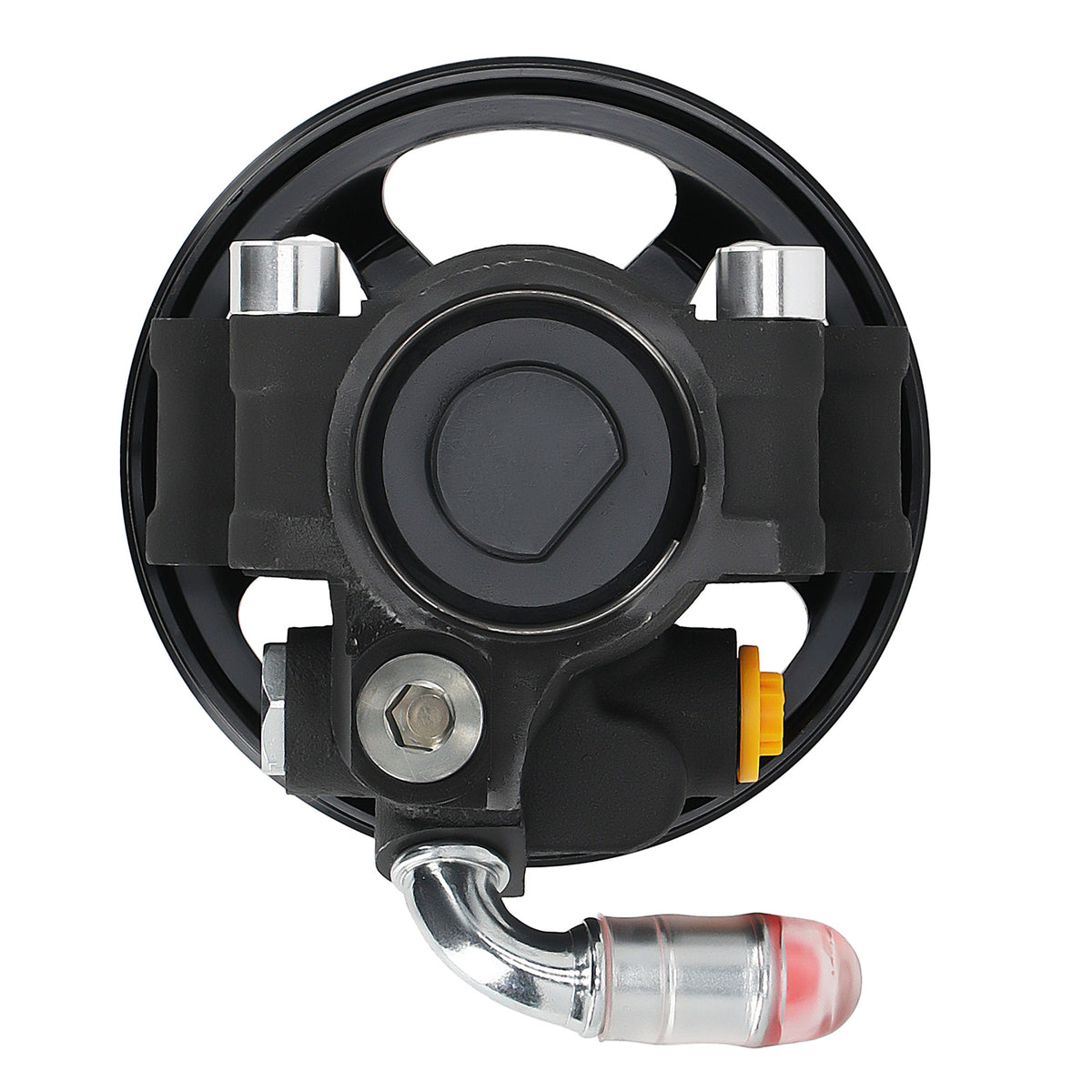 Power Steering Pump w/Pulley compatible For Ford FlexTaurus MKS MKT V6 3.7L 2009-2012