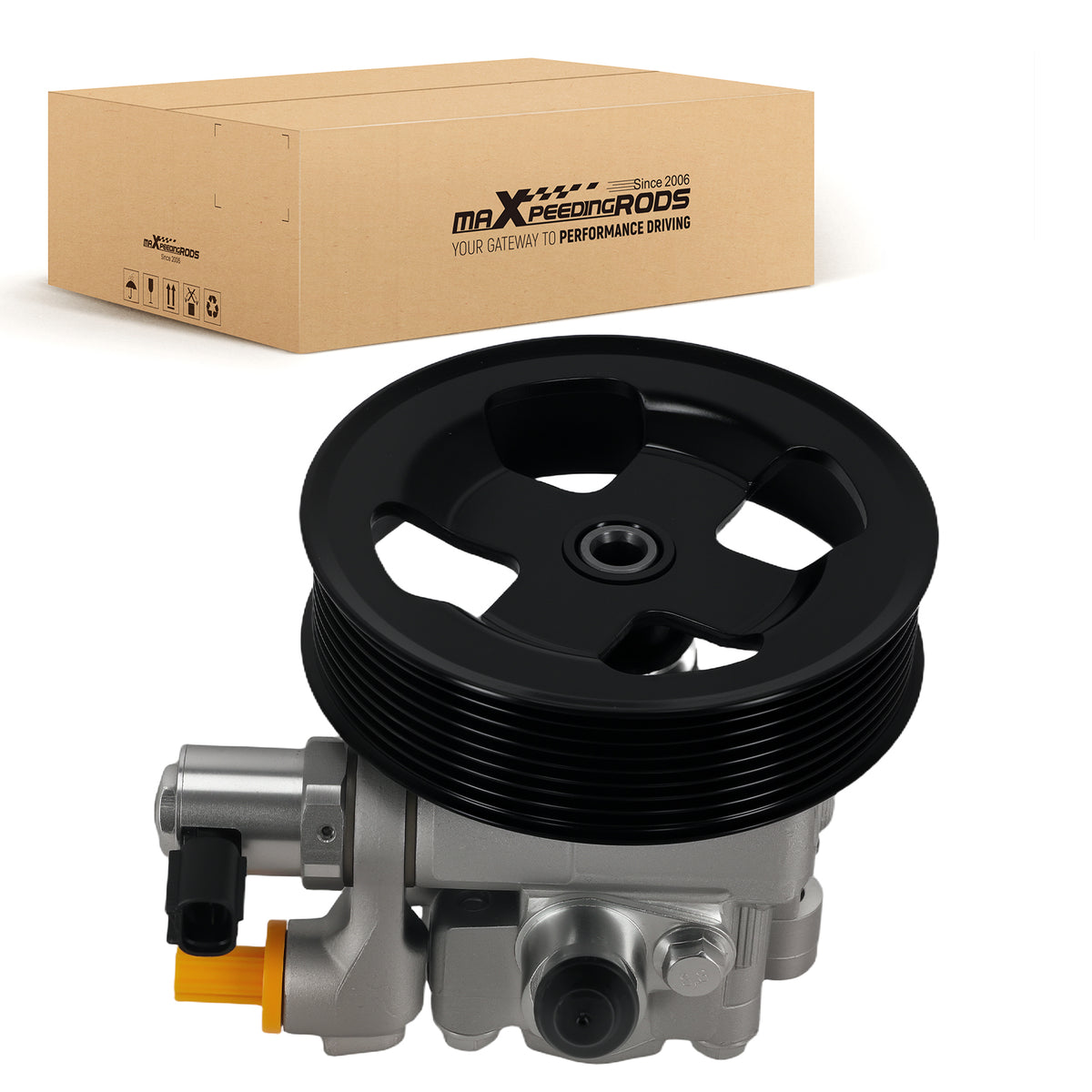 Front Power Steering Pump compatible For Toyota Sequoia Tundra 2008-2022 443100C110