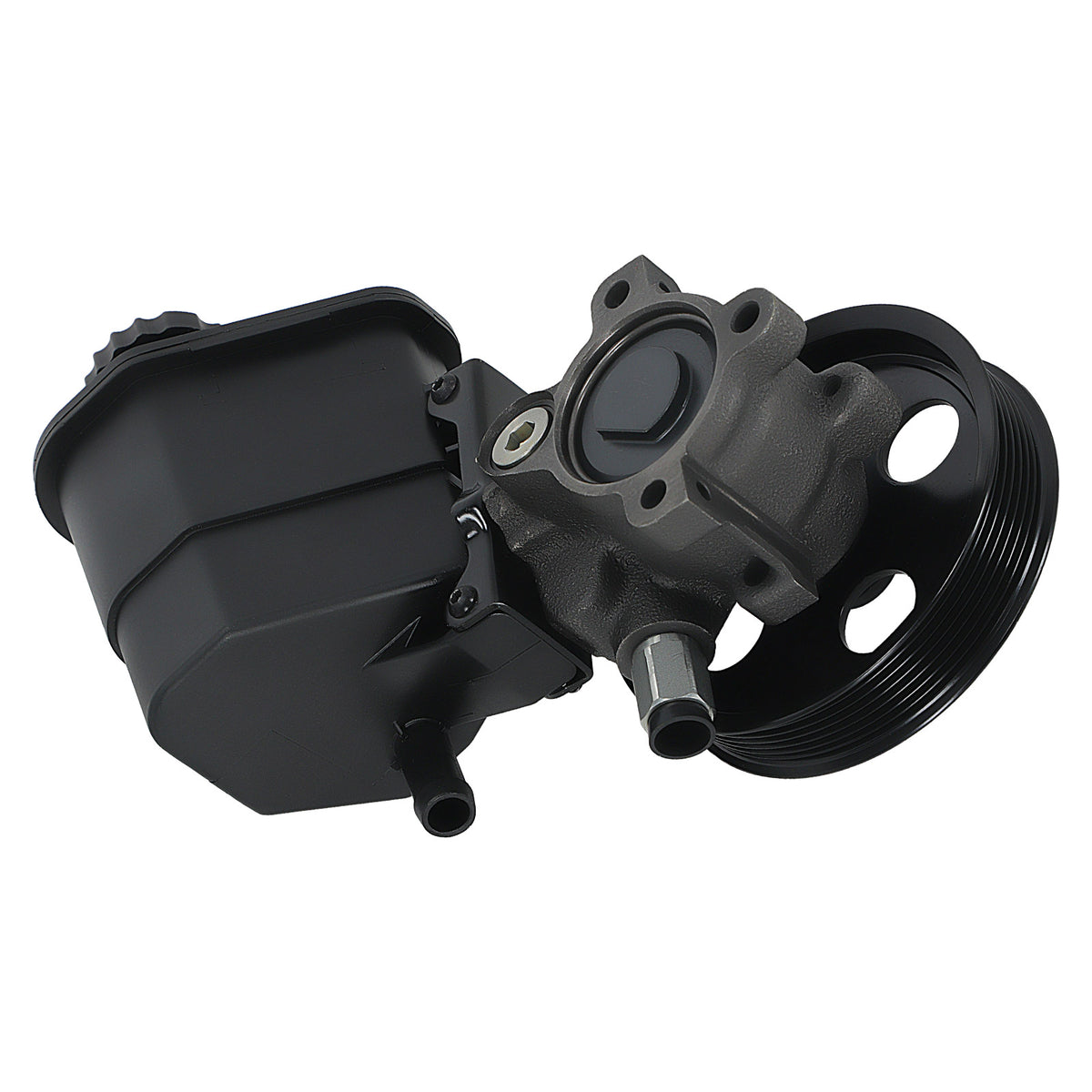 Power Steering Pump w/ ReservoirPulley compatible For Dodge Ram 1500 3.7L 2002 2003-2007