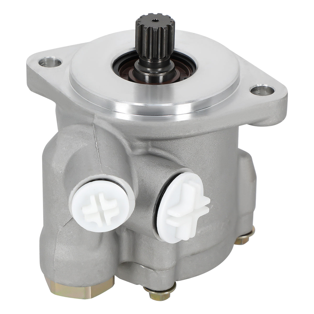 Power Steering Pump compatible For Freightliner 60 compatible For Peterbilt EV221615L101 RP221605X Front