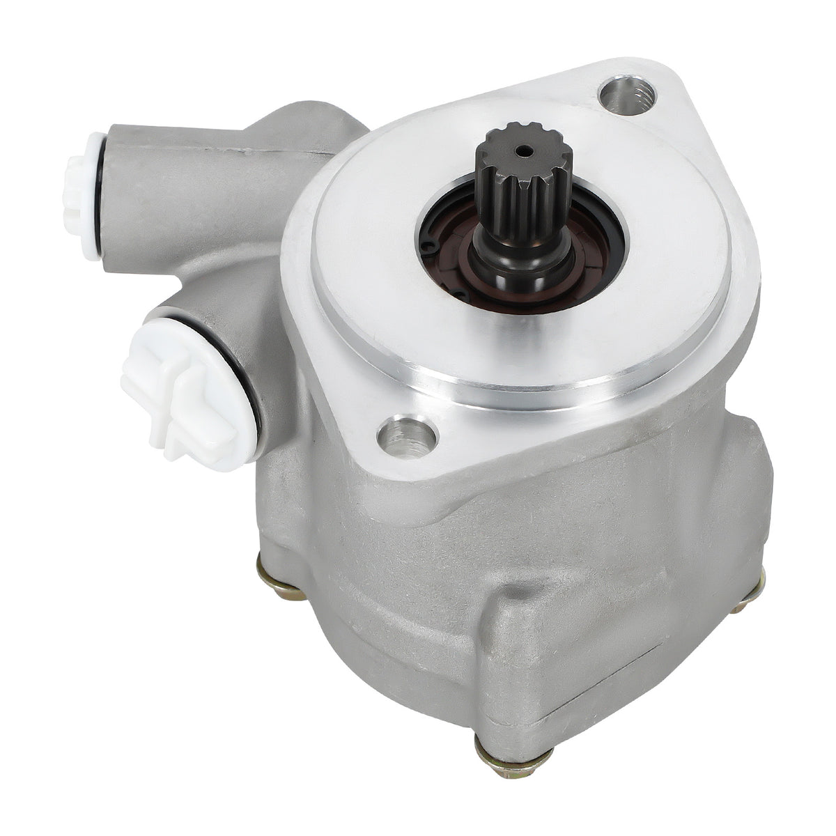 Power Steering Pump compatible For Freightliner 60 compatible For Peterbilt EV221615L101 RP221605X Front
