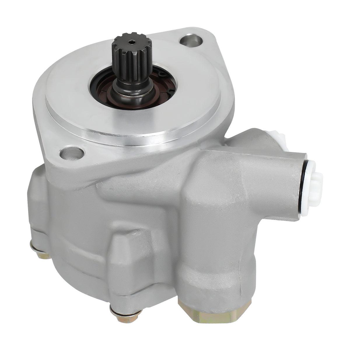Power Steering Pump compatible For Freightliner 60 compatible For Peterbilt EV221615L101 RP221605X Front