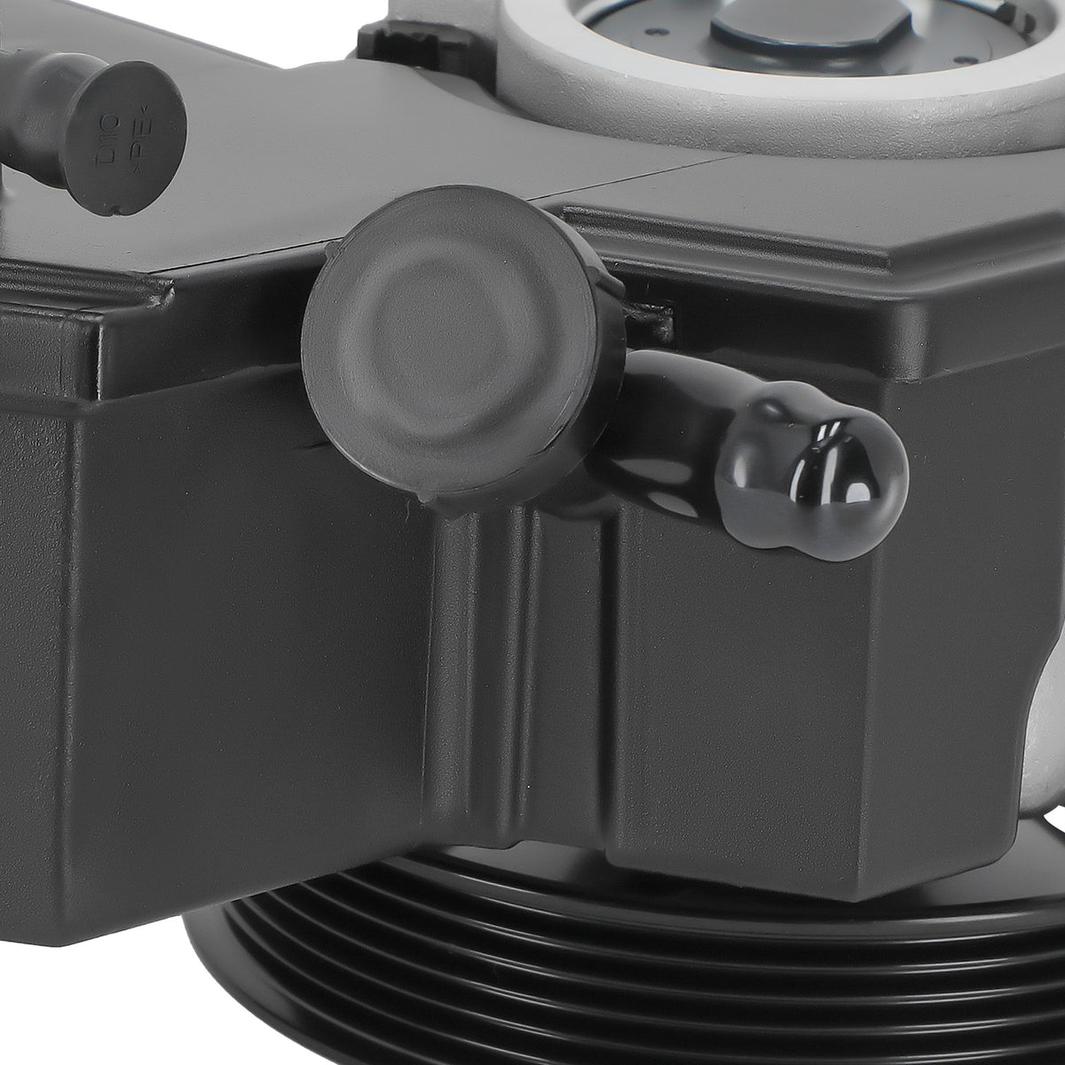 Power Steering Pump w/ Pulley Reservoir compatible For Jeep Grand Cherokee 2001-2004 V8 4.7