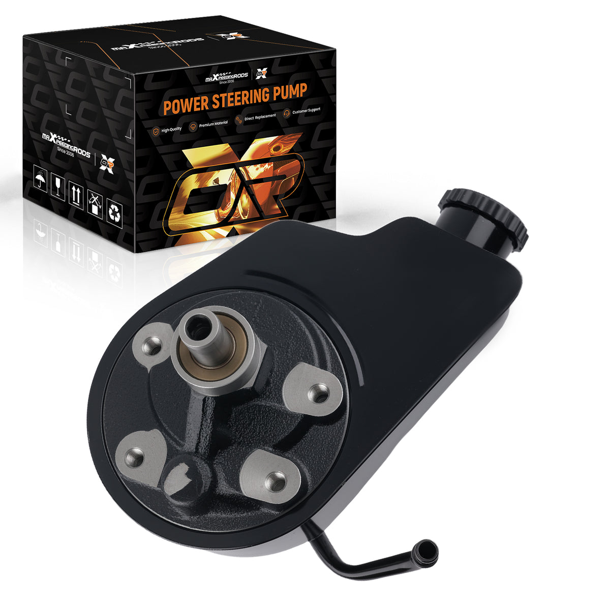 Power Steering Pump compatible For Cadillac Escalade Chevrolet Avalanche compatible For Silverado 1500