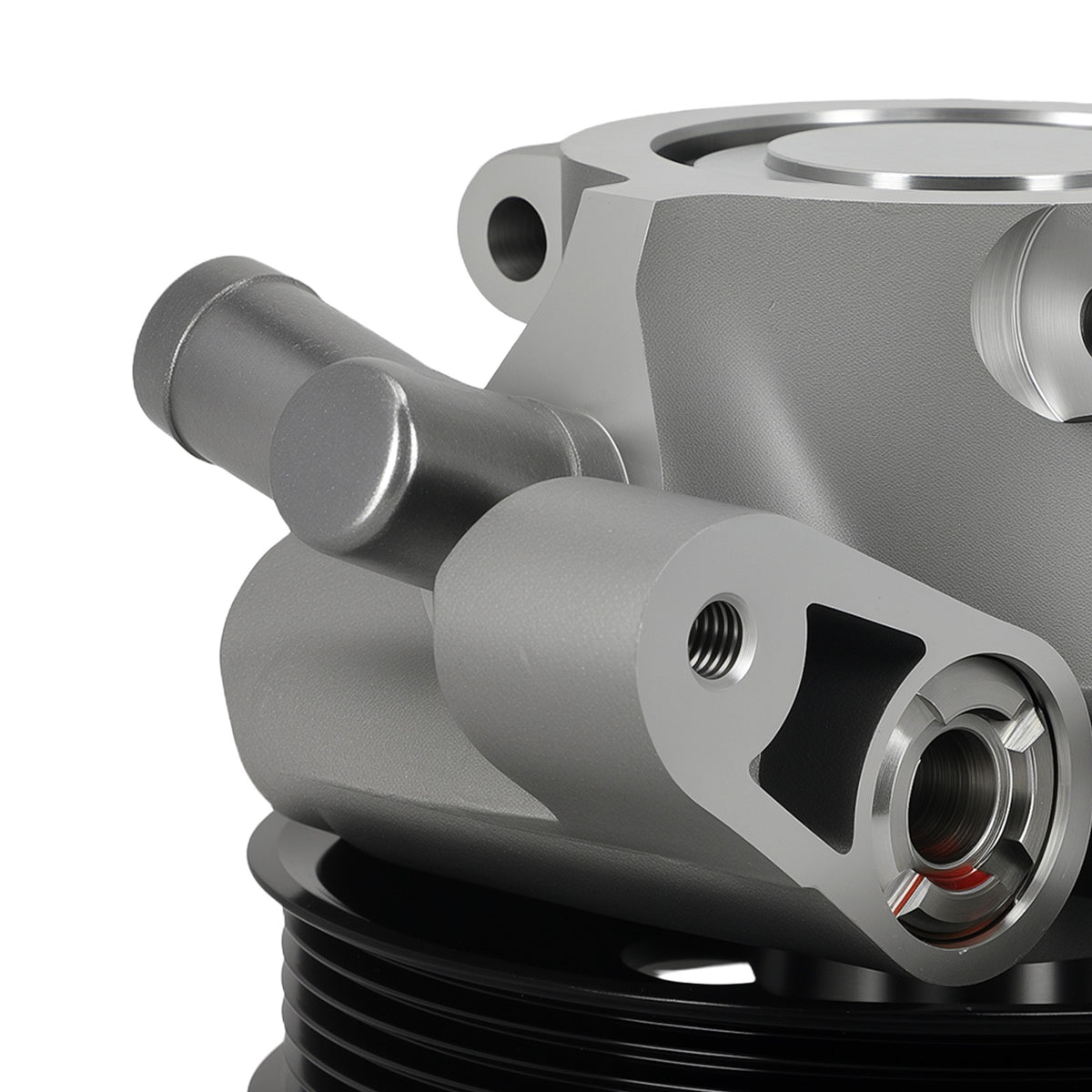 Front Power Steering Pump with Pulley compatible For Ford F-150 6.2L 2011-2014 BL3Z3A696A