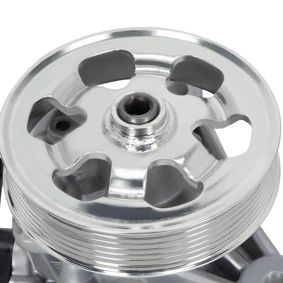 Power Steering Pump 56100R40305 compatible For Honda Accord 2008-2012 2.4L L4 w/PULLEY