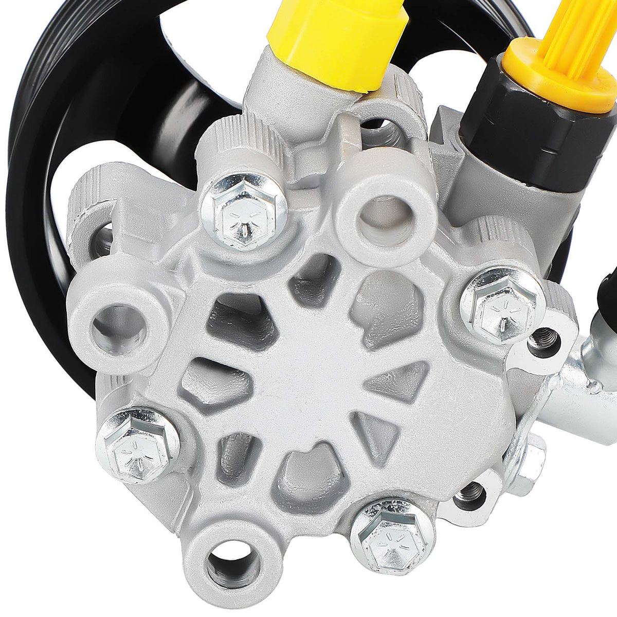 Power Steering Pump w/ Pulley 215447For compatible For Lexus RX350 3.5L 3456CC V6 2007-2009