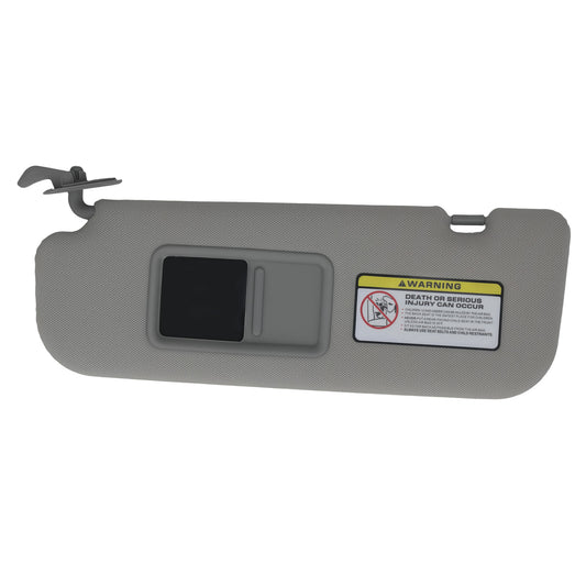 Driver Side Sun Visor compatible for Hyundai Elantra 2011-2015 852203X000TX Front Left Gray