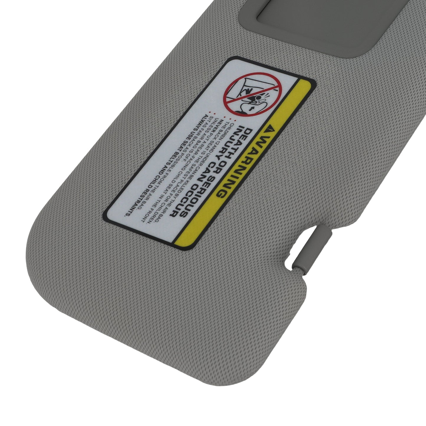 Driver Side Sun Visor compatible for Hyundai Elantra 2011-2015 852203X000TX Front Left Gray