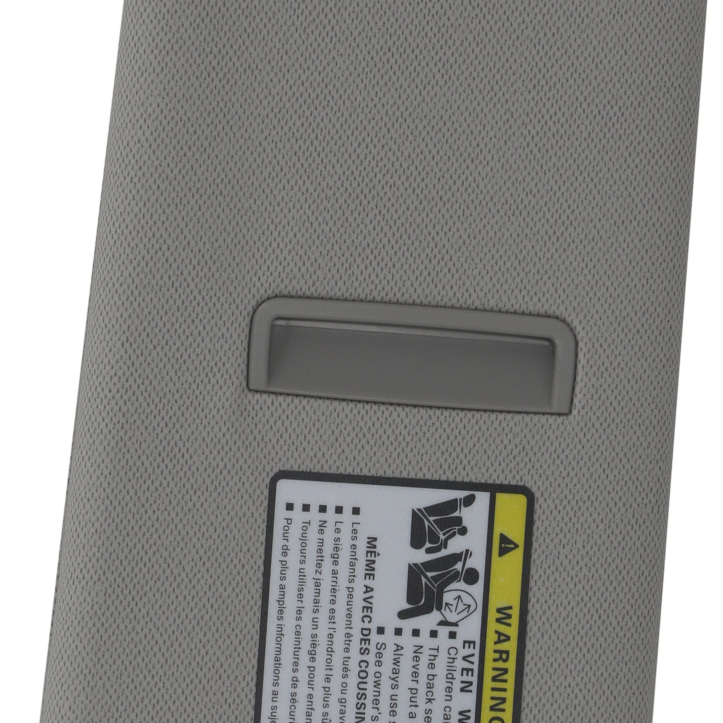 Driver Side Sun Visor compatible for Hyundai Elantra 2011-2015 852203X000TX Front Left Gray