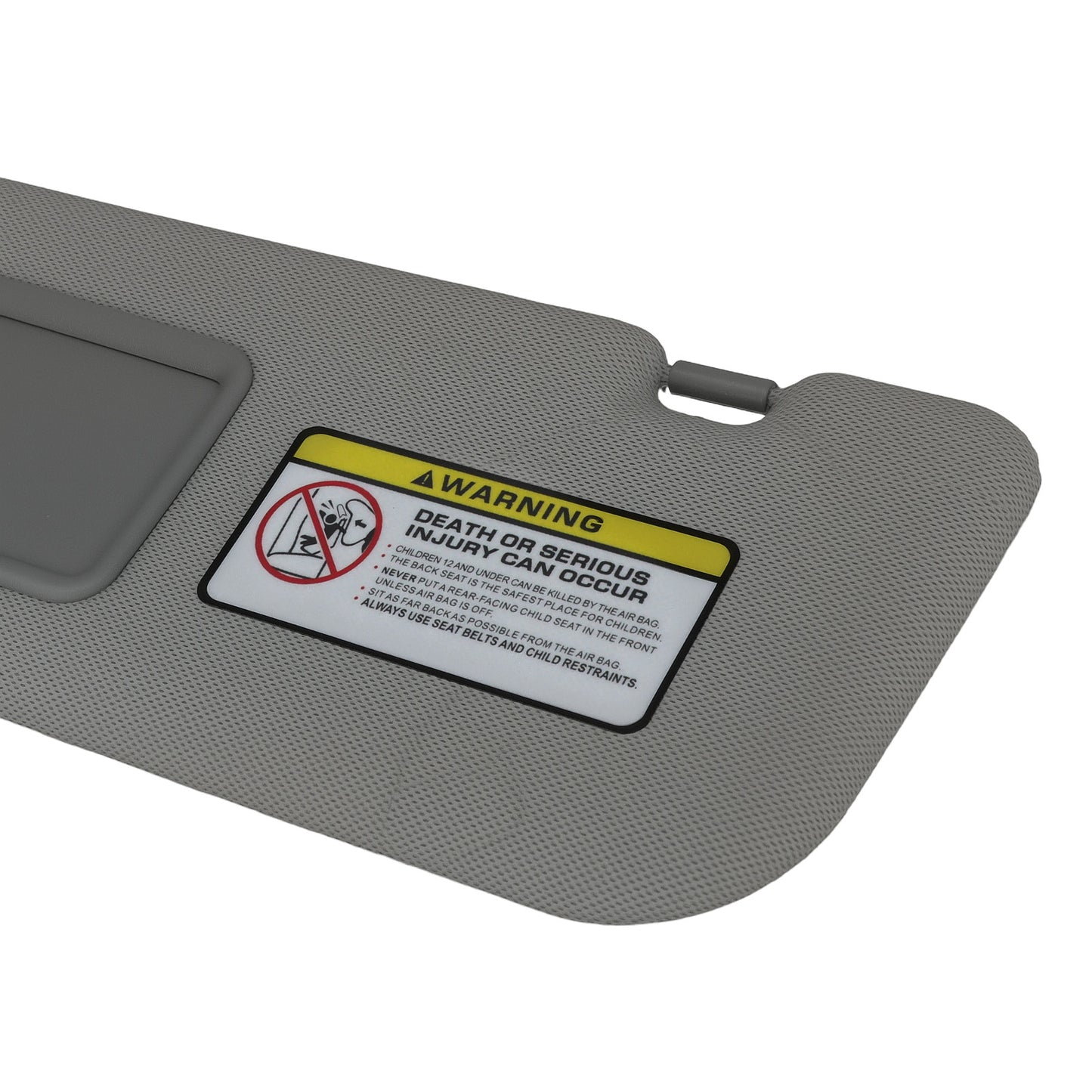 Pair Sun Visor Gray compatible for Hyundai Elantra 11-15 852103X000TX Driver Passenger