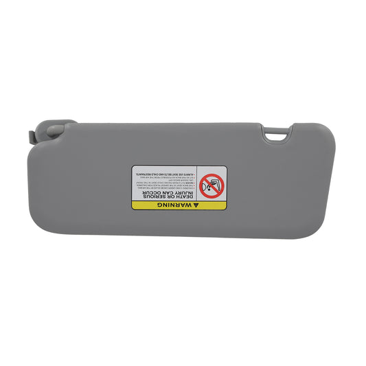 Front Passenger Sun Visor compatible for Hyundai Elantra AD 16-19 85210-F0100TTX Grey