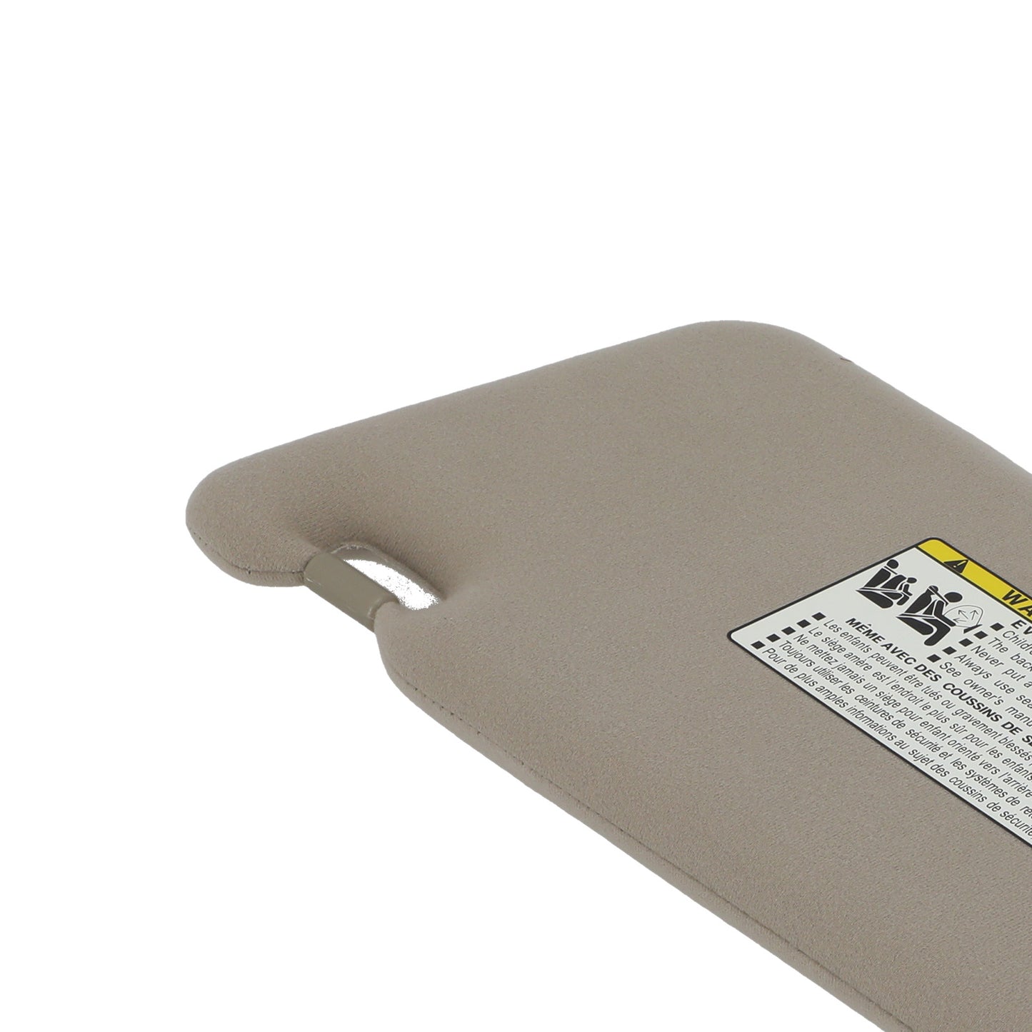 Right Passenger Side Sun Visor compatible for Toyota Venza 2009-2016 74310-0T020-A1 Beige