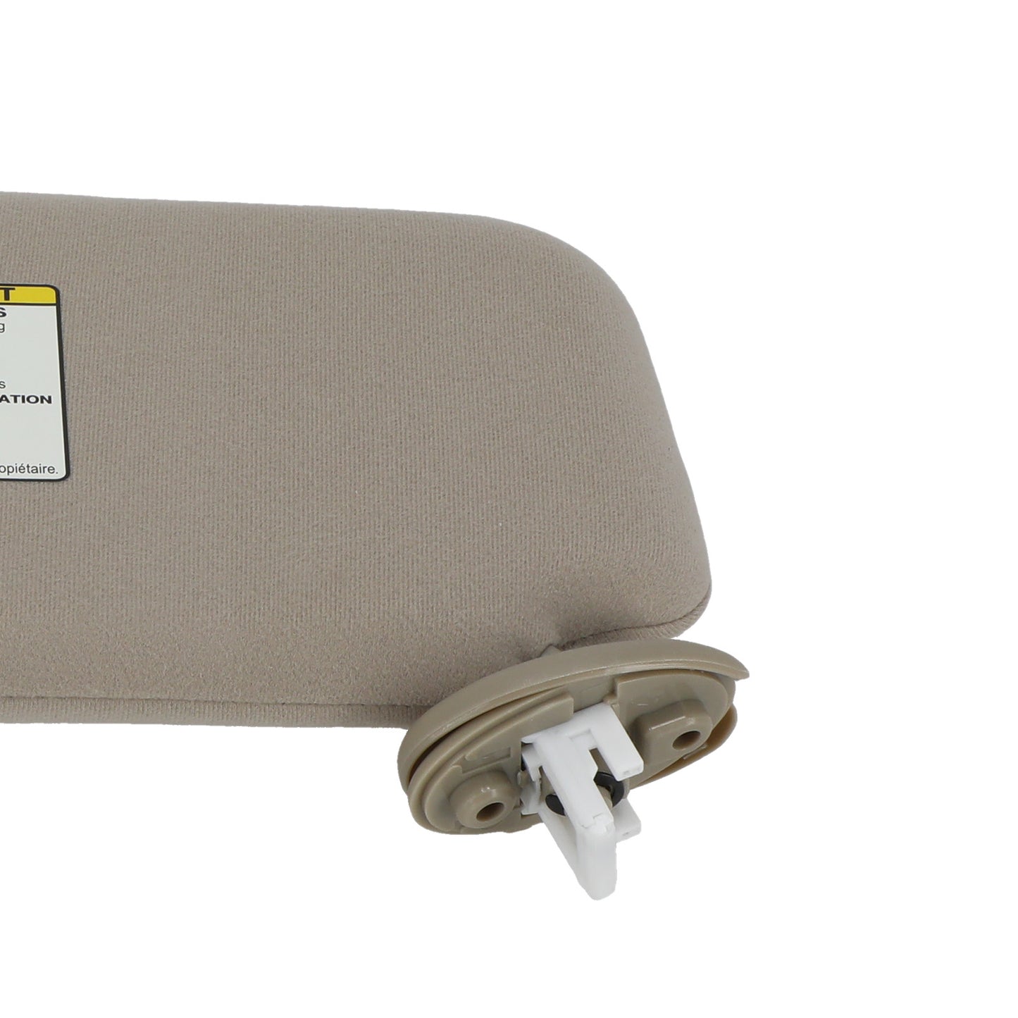 Right Passenger Side Sun Visor compatible for Toyota Venza 2009-2016 74310-0T020-A1 Beige