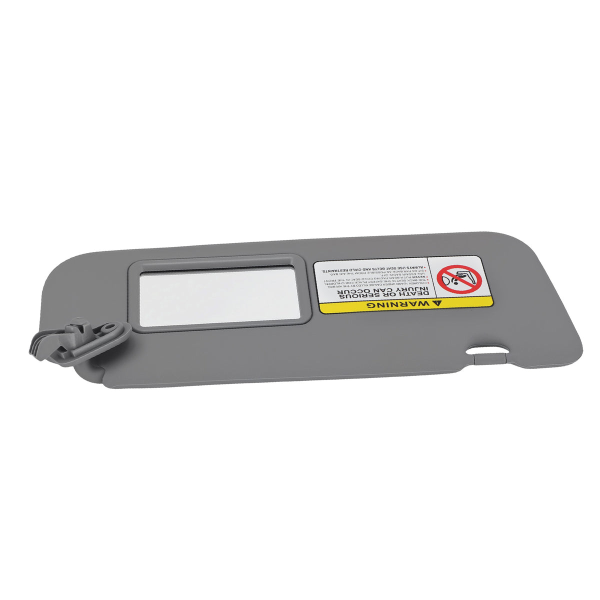 Front Sun Visor Passenger Side compatible For Hyundai Accent 11-15 852201R000 Gray
