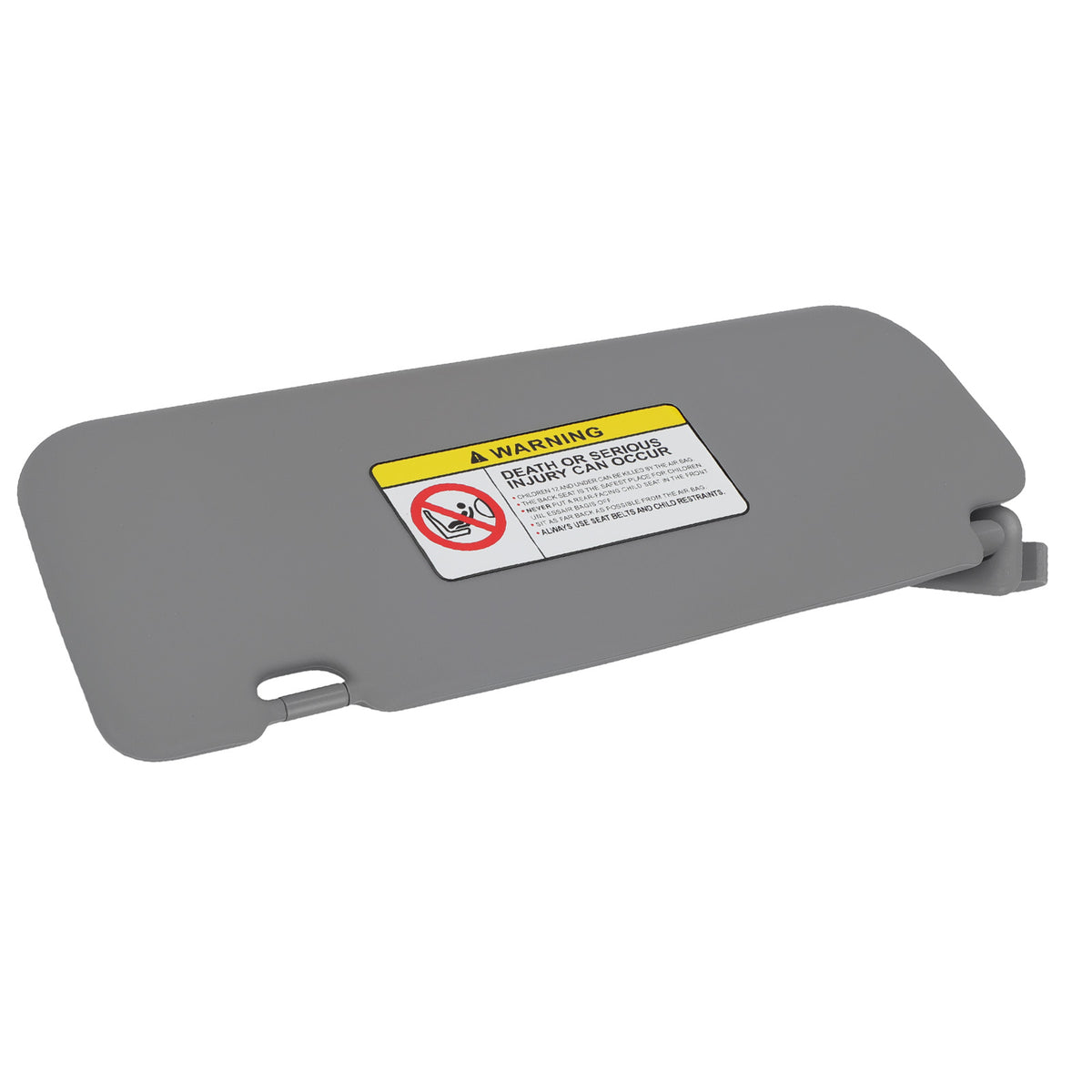 Front Sun Visor Passenger Side compatible For Hyundai Accent 11-15 852201R000 Gray