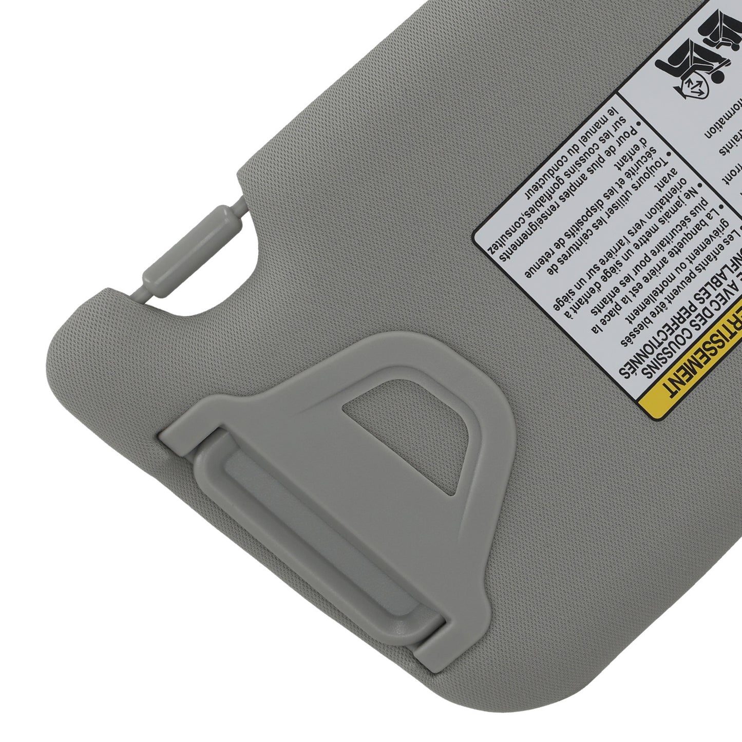 Left Sun Visor compatible For Nissan Sentra 2013-2019 96401-3SG8A Gray Replacement W/ Light
