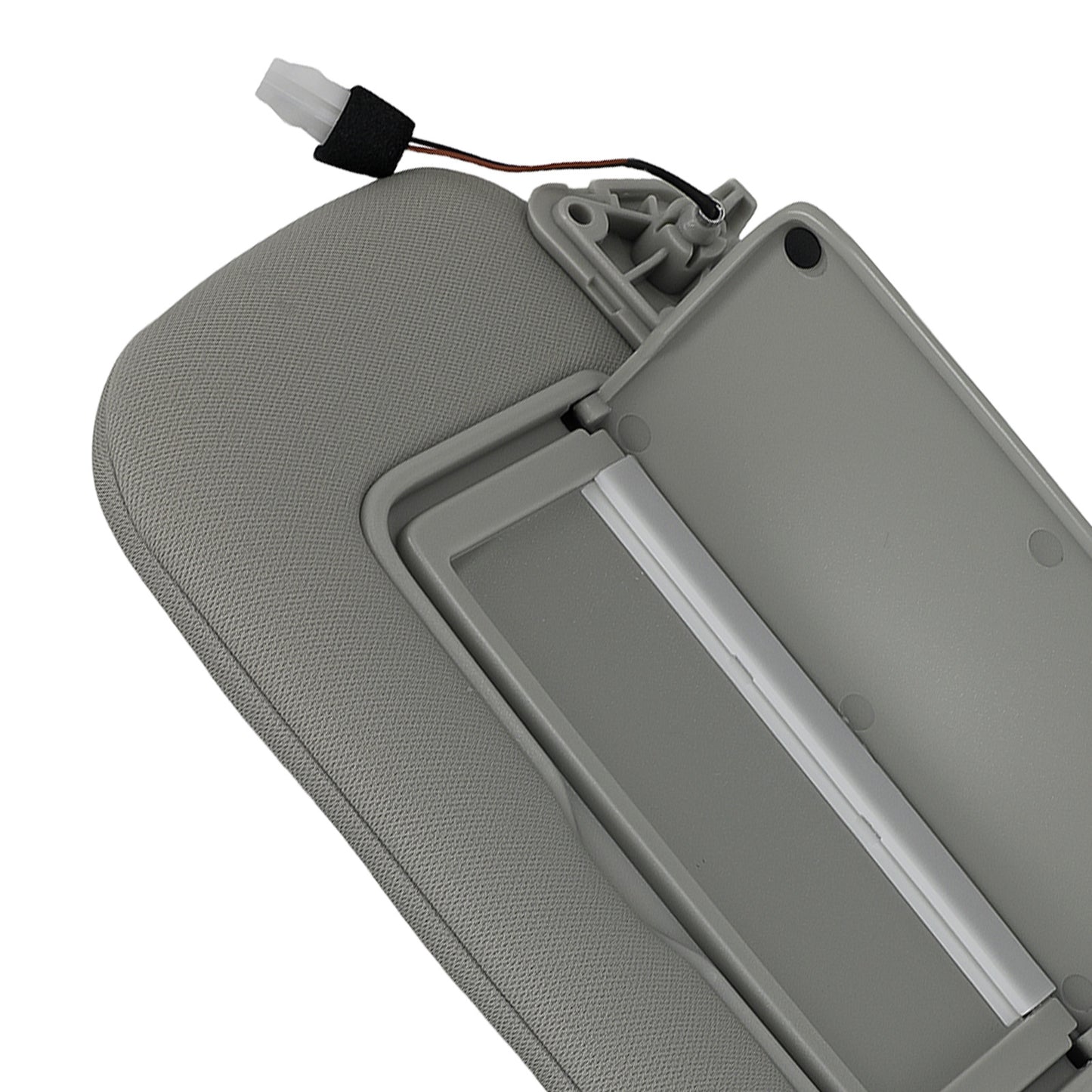 Left Sun Visor compatible For Nissan Sentra 2013-2019 96401-3SG8A Gray Replacement W/ Light