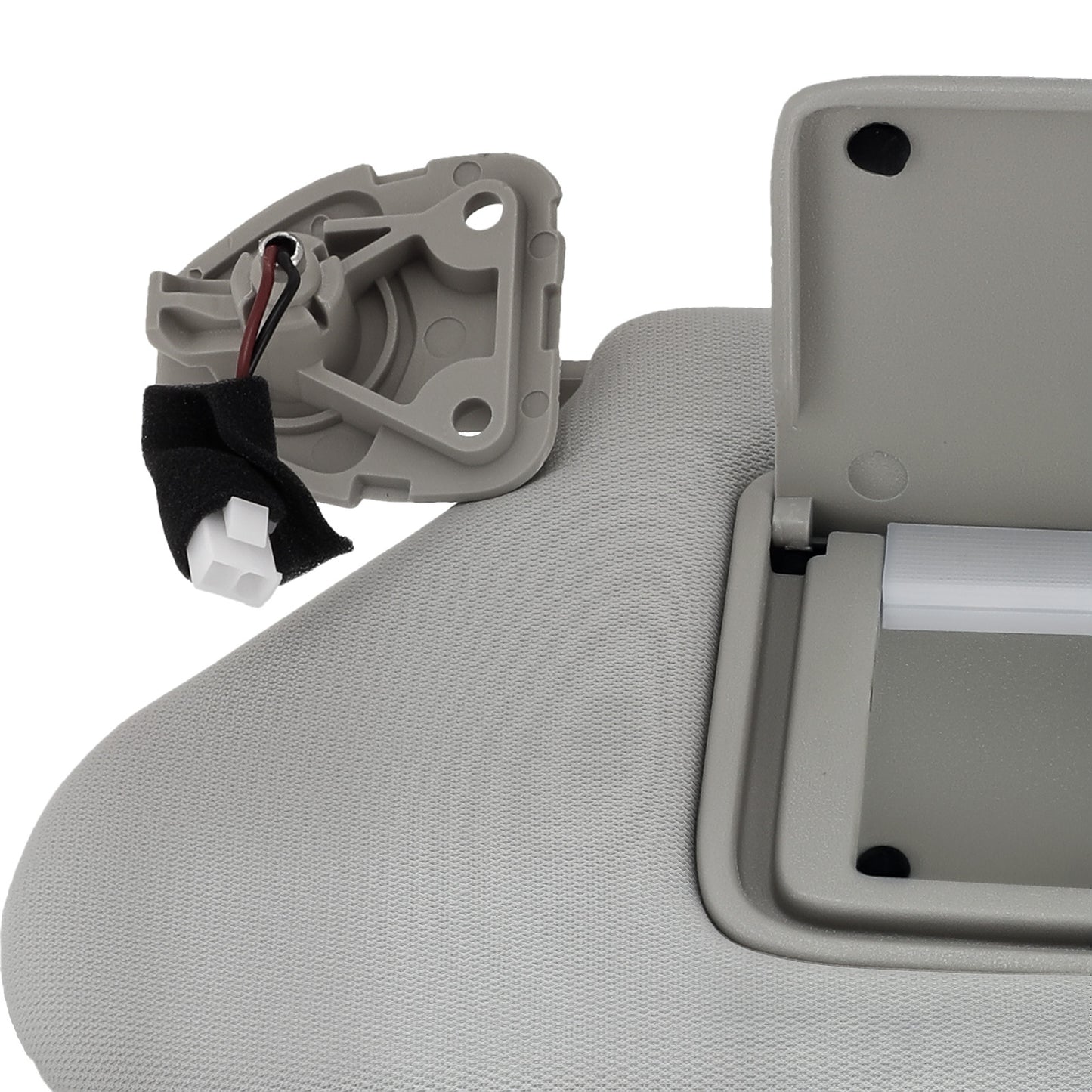 Driver+Passengerwith Light Sun Visorfor compatible for Nissan Altima 13-18 96401-3TA2A Gray