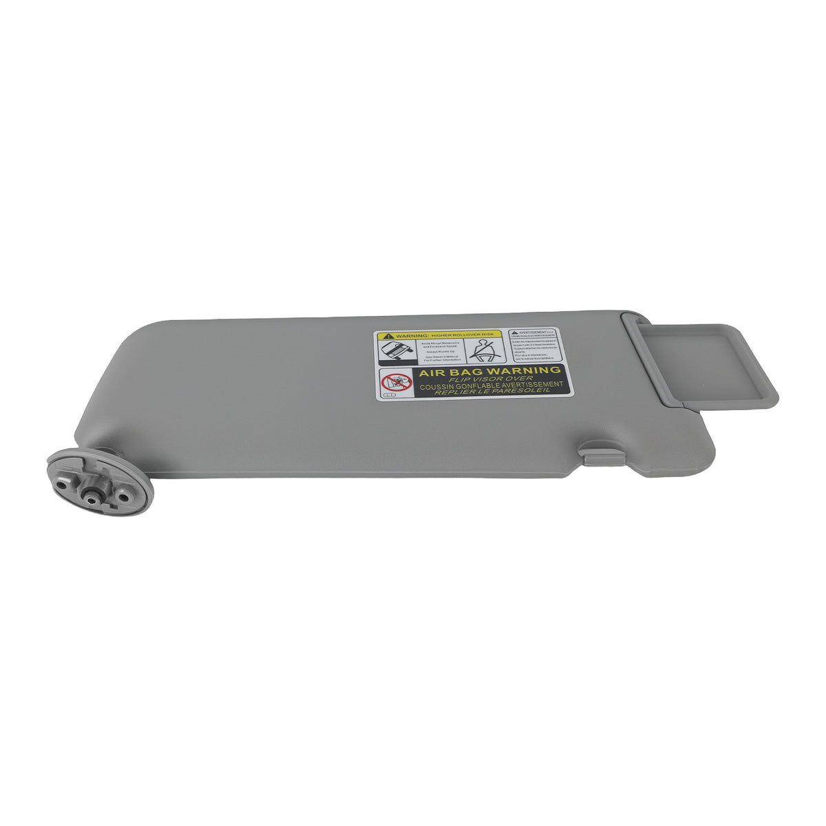 Gray Left Sun Visor Plastic compatible For Toyota RAV4 2004-2005 74320-42420-B0 New
