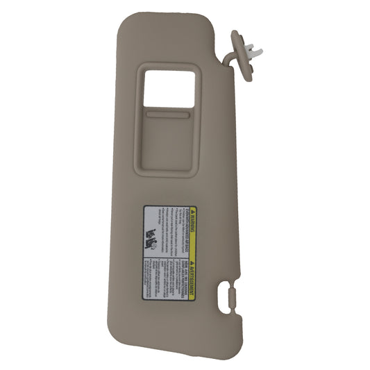 Driver Side Sun Visor compatible for Toyota Highlander 08-13 74320-48500-E0 Left Beige
