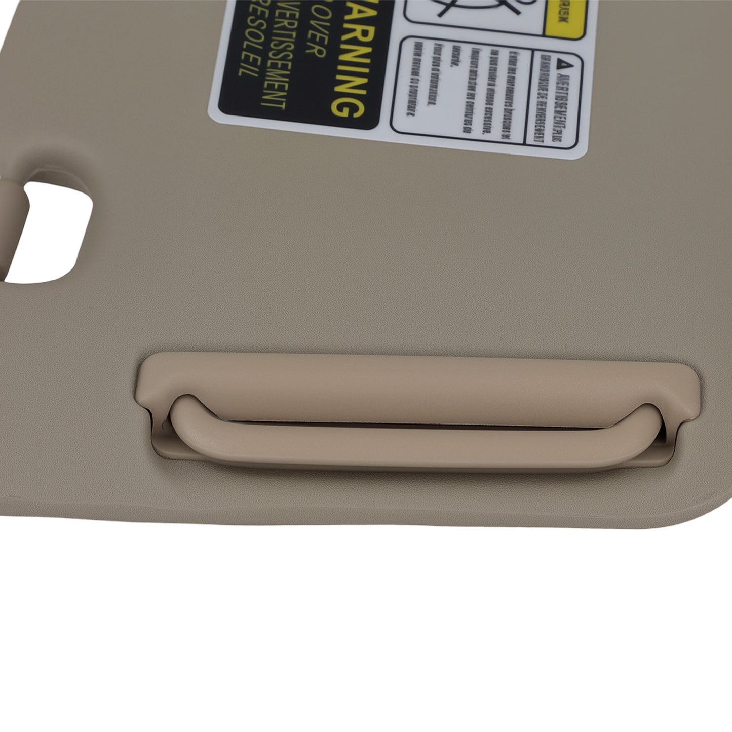 Driver Side Sun Visor compatible for Toyota Highlander 08-13 74320-48500-E0 Left Beige