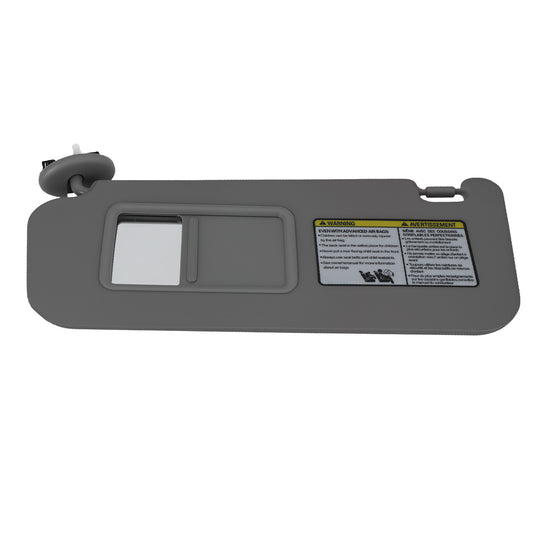 Driver Side Sun Visor compatible for Toyota RAV4 2006-2012 74320-42501-B2 Front Left Gray