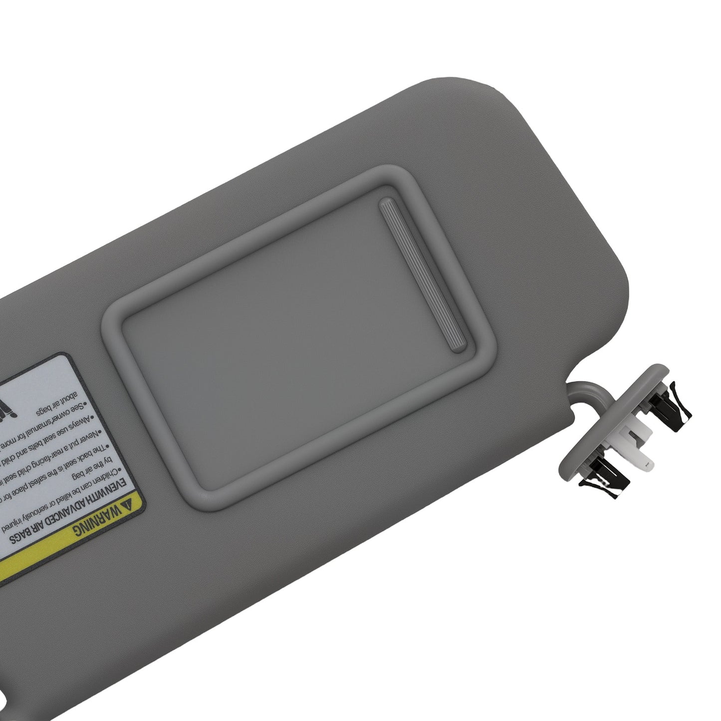 Driver Side Sun Visor compatible for Toyota RAV4 2006-2012 74320-42501-B2 Front Left Gray