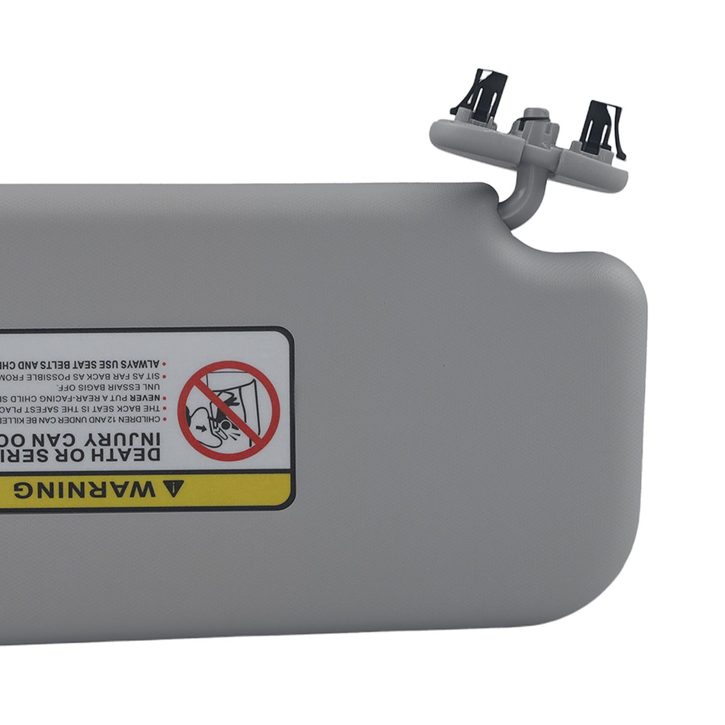 Driver Side Sun Block compatible for Toyota Corolla 2009-13 74320-02711-E0 Gray Front