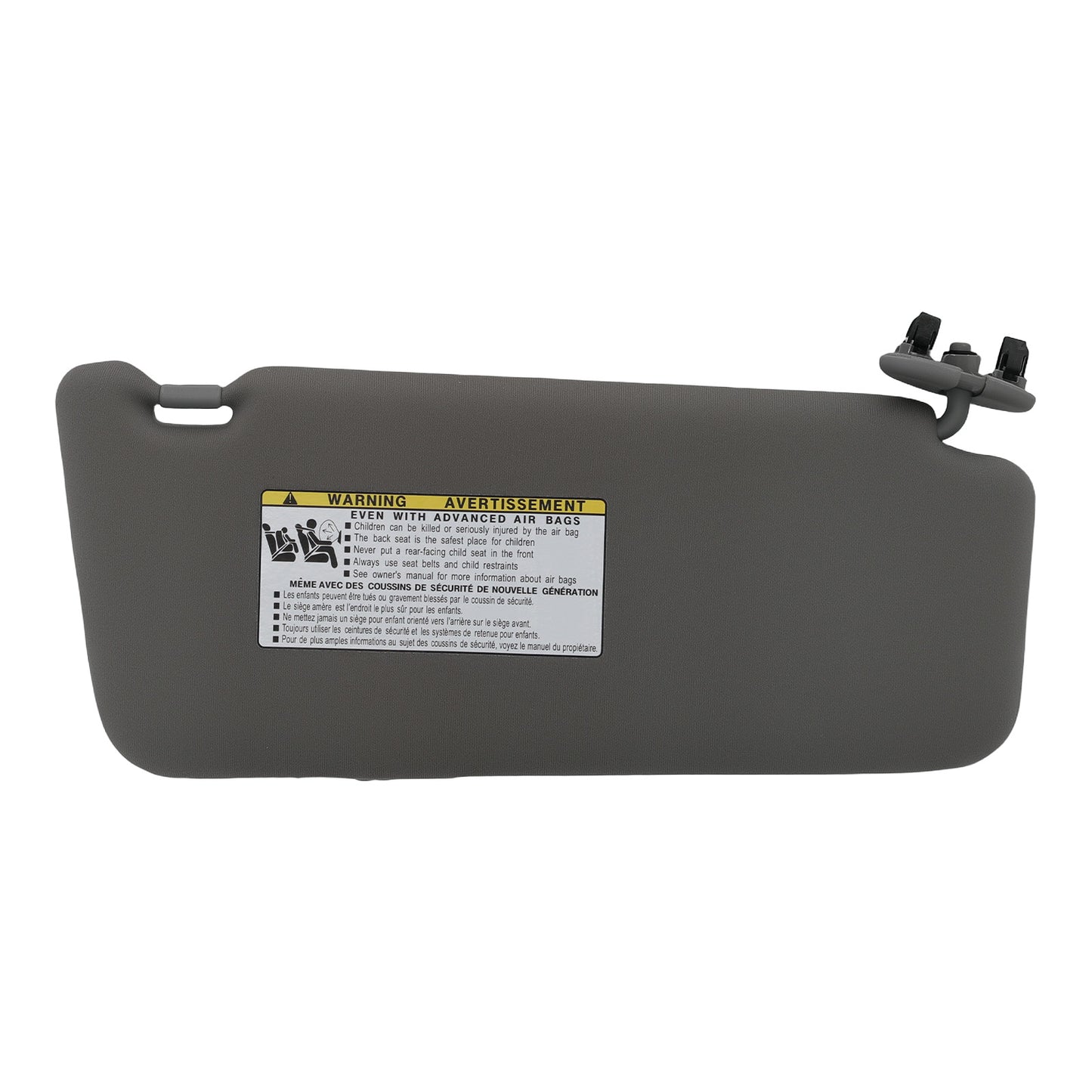 Front LH RH Sun Visor compatible for Toyota Camry 2007-2011 74320-06780-B0 Easy Install