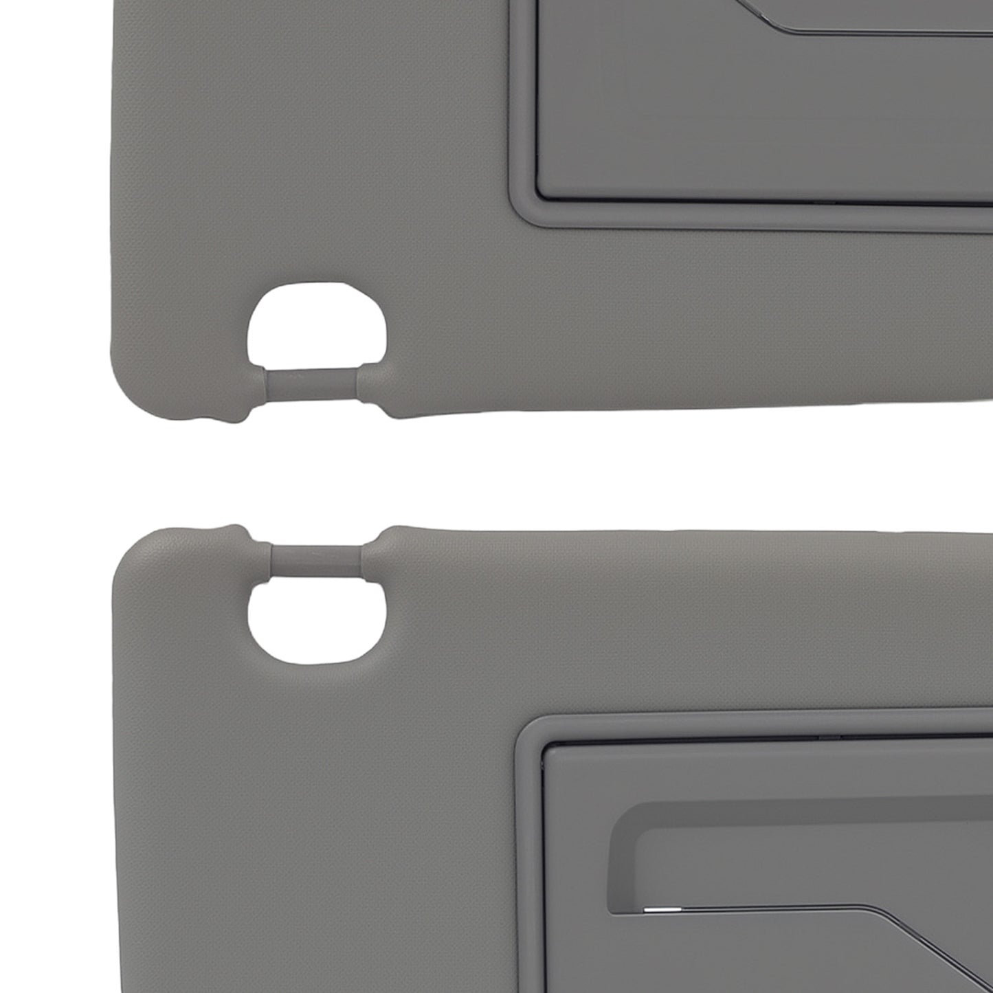 Front Sun Visor Assembly compatible For Chevrolet Spark Sonic 2011-22 1902131 1902132 Gray