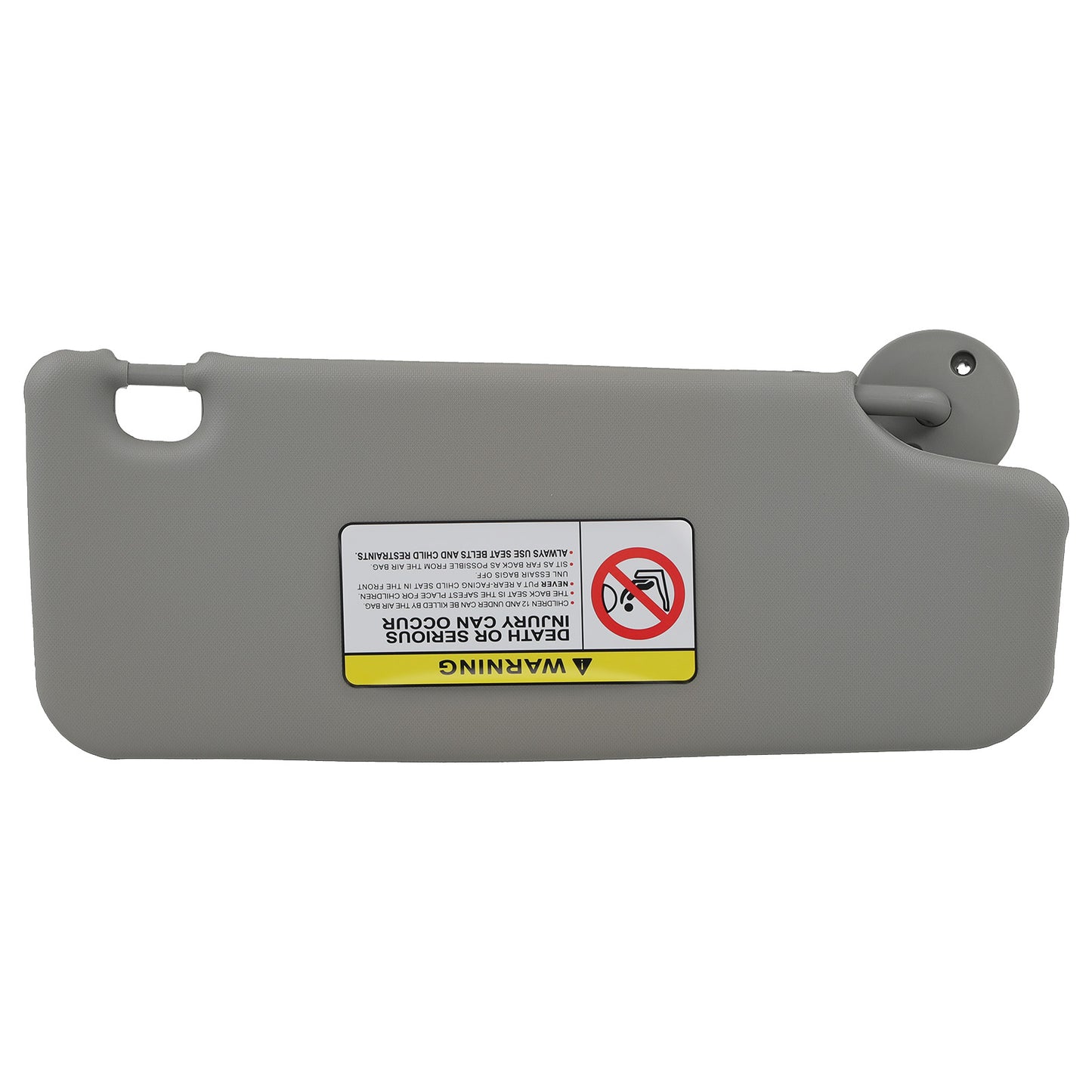 Driver Side Sun Visor compatible for Chevrolet Cruze 11-16 94579440 95034253 Gray Interior