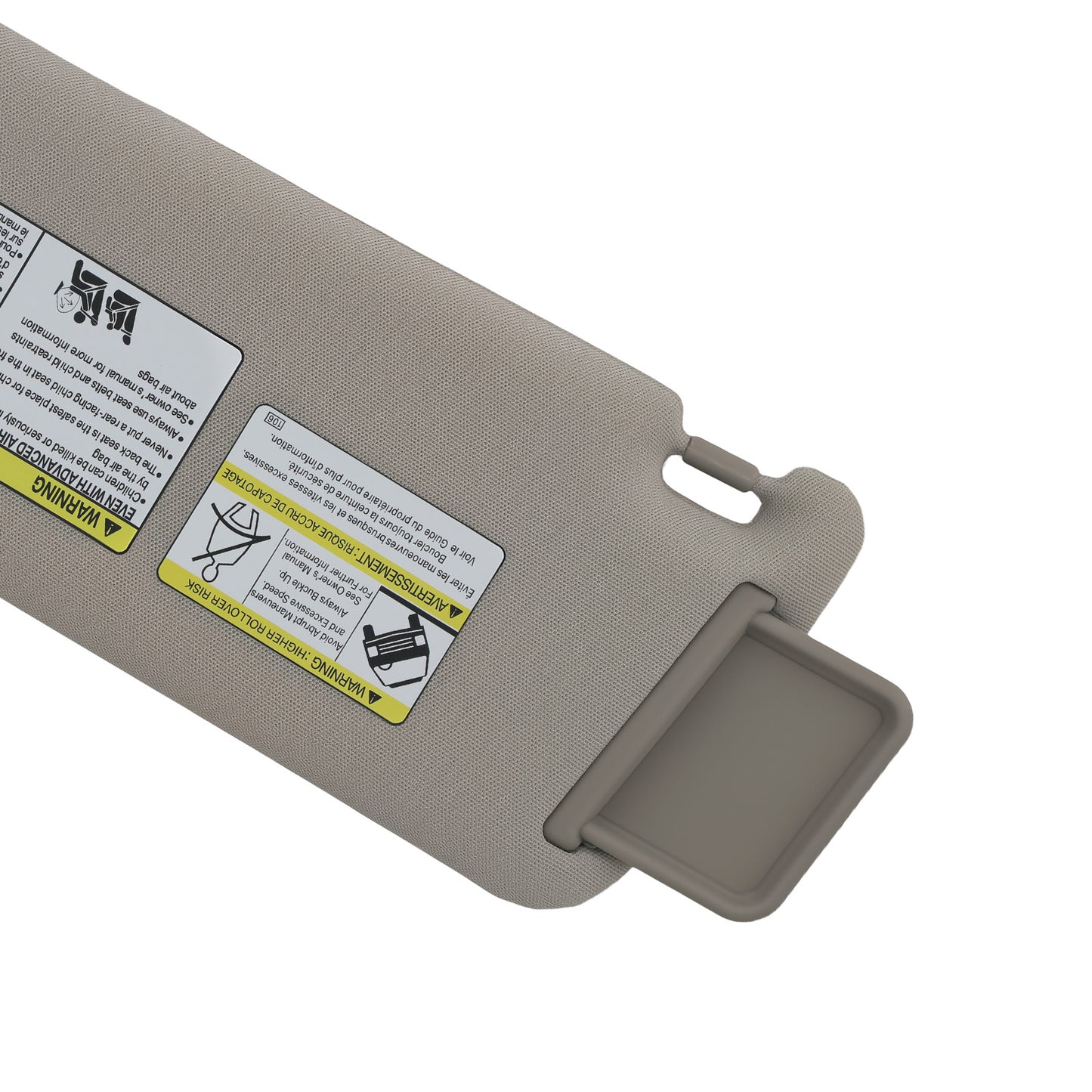 Beige Right Sun Visor compatible for Toyota 4Runner 2010-2023 Plastic 7431035B01E1