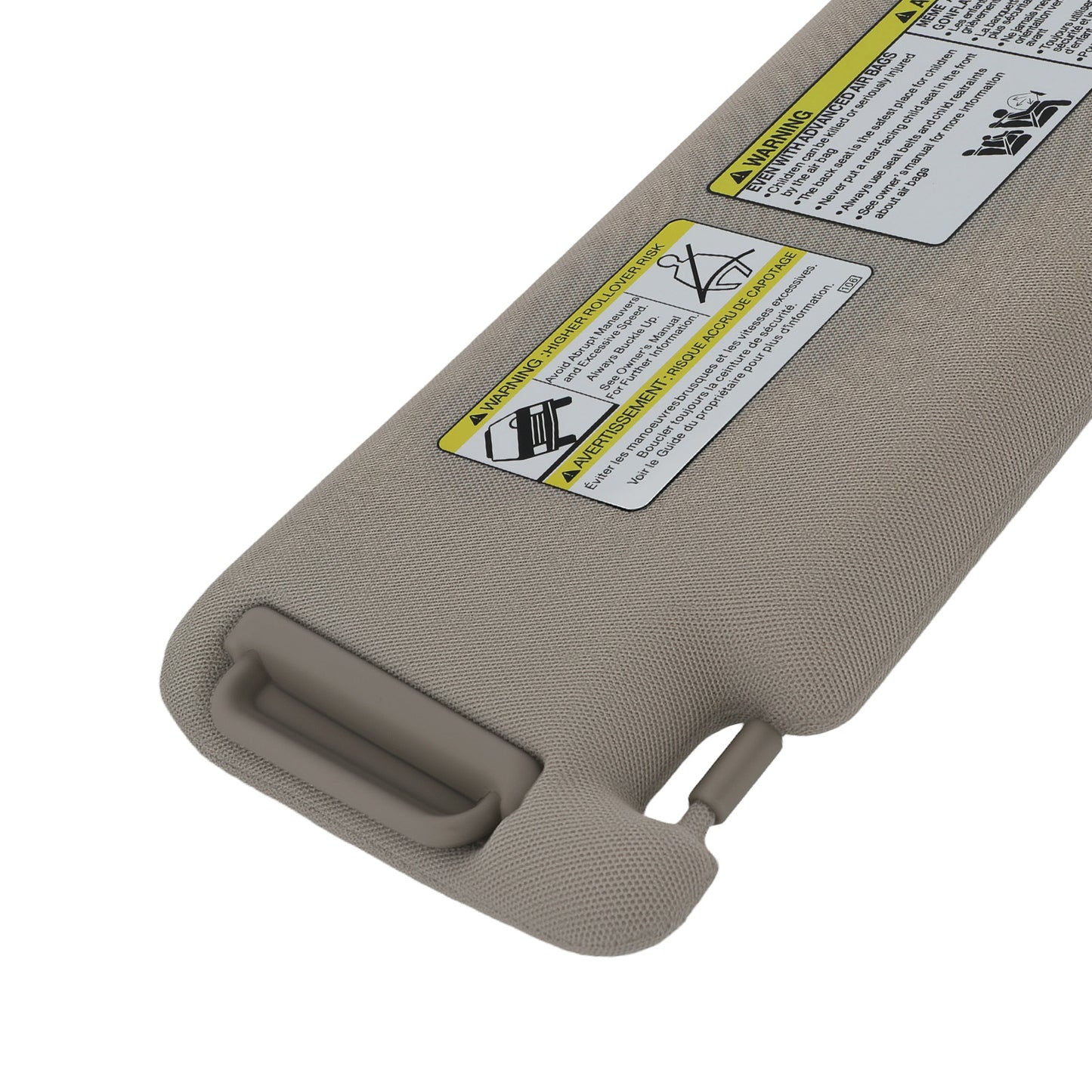 Beige Right Sun Visor compatible for Toyota 4Runner 2010-2023 Plastic 7431035B01E1