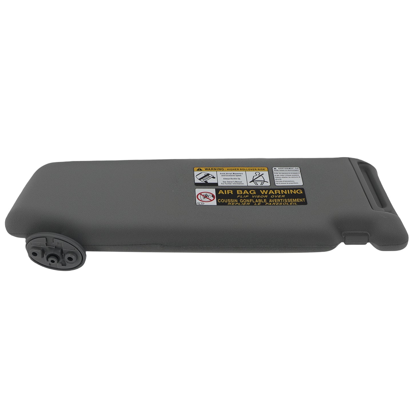 Pair Gray Sun visor w/ Light compatible for Toyota Tacoma 2005-2015 LH RH 7432004210B0