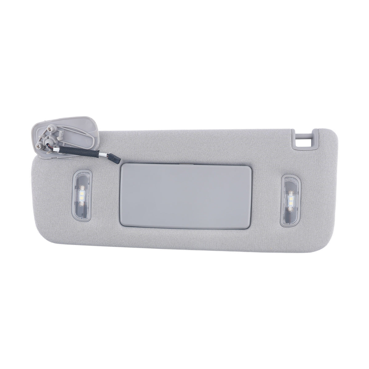 Gray Sun Visor compatible For GMC Yukon 2015-2019 Pair 23459643 23459646 84247140 23198866