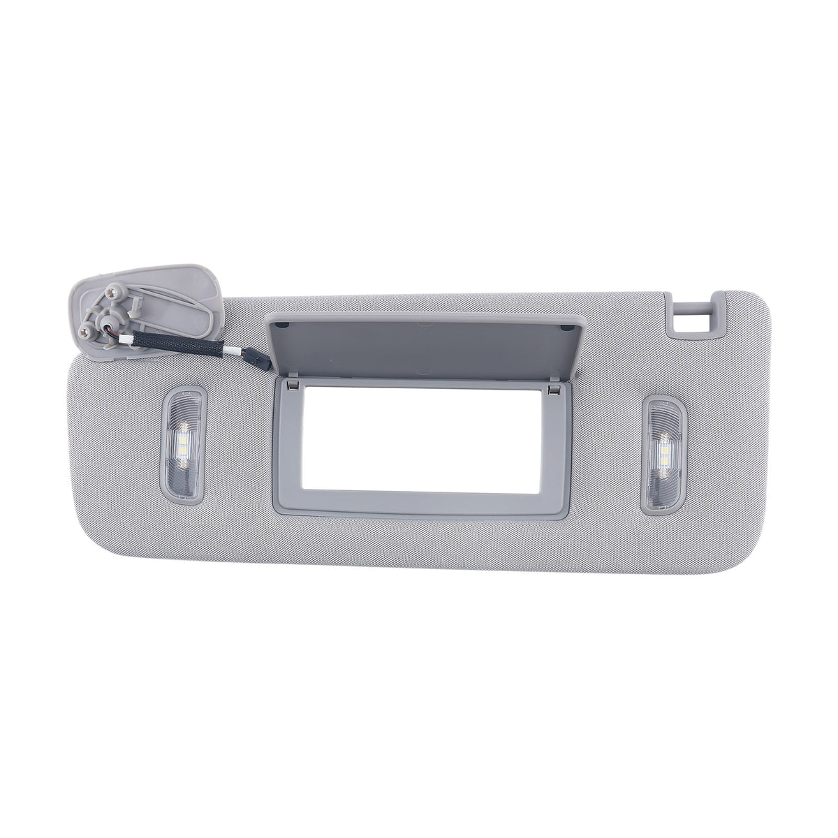 Gray Sun Visor compatible For GMC Yukon 2015-2019 Pair 23459643 23459646 84247140 23198866